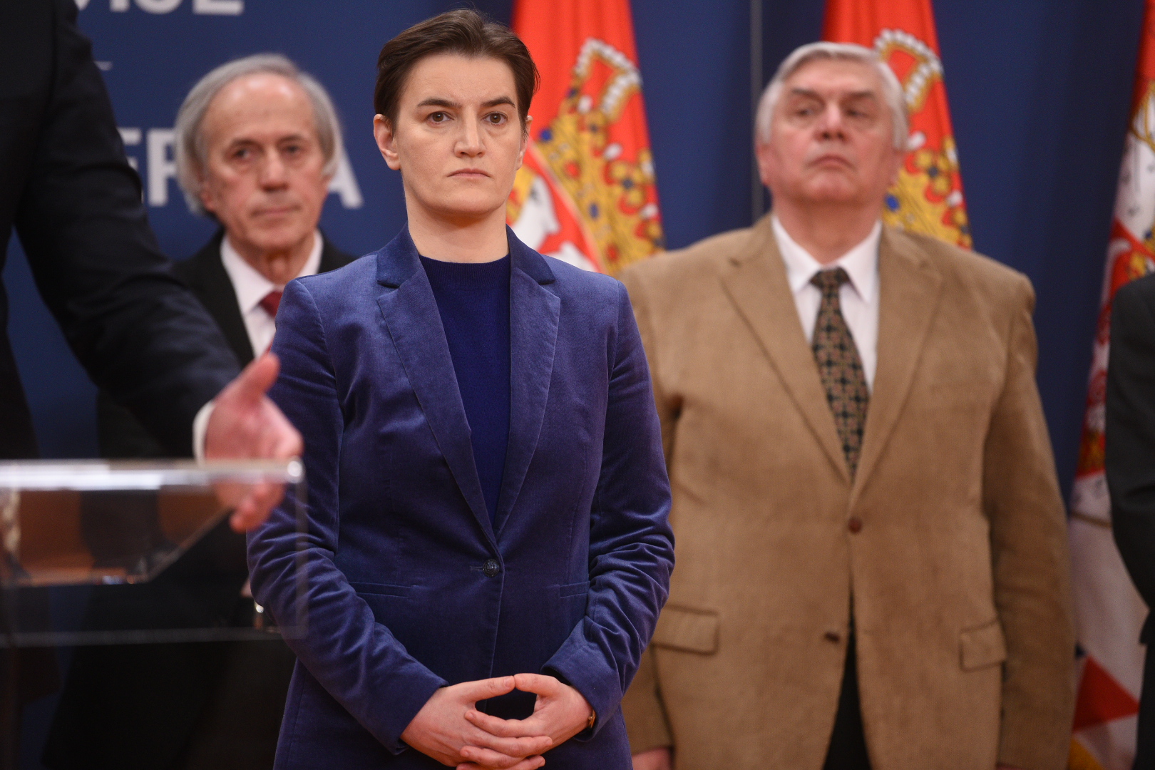 Beograd 15.03.2020. Ana Brnabić. Krizni štab, proglašenje vanrednog stanja, vanredno stanje Foto: Dragan Mujan/Nova.rs