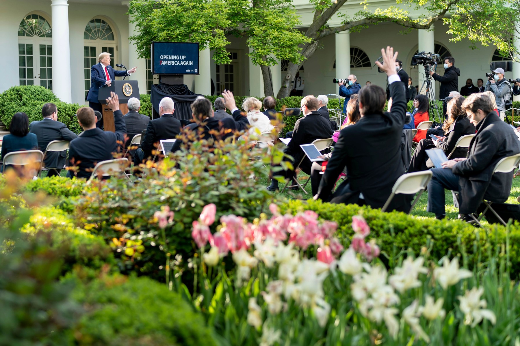 U.S President Trump Daily Coronavirus Pandemic Briefing April 27th