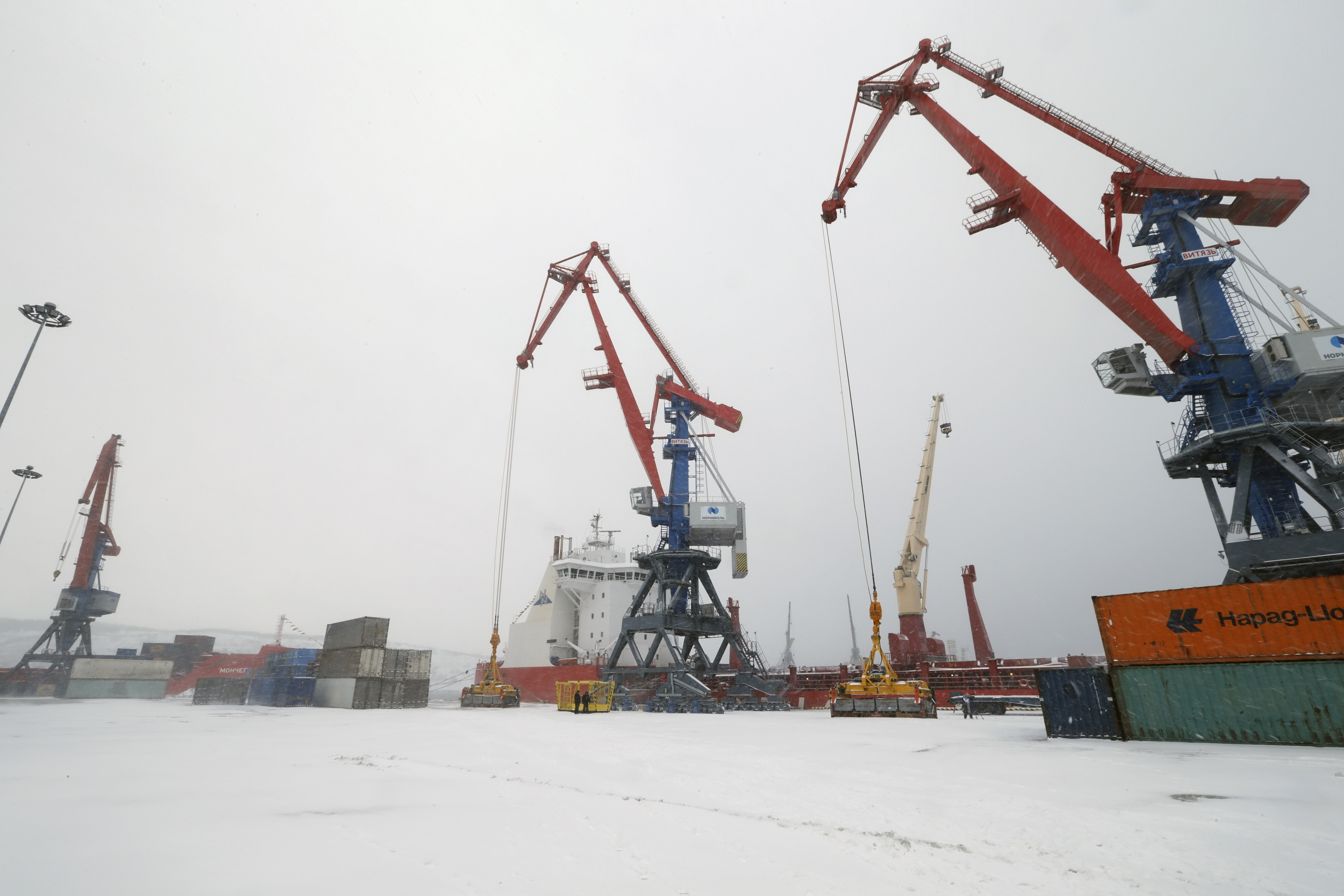 Terminal of the Murmansk Transport Branch of Nornickel