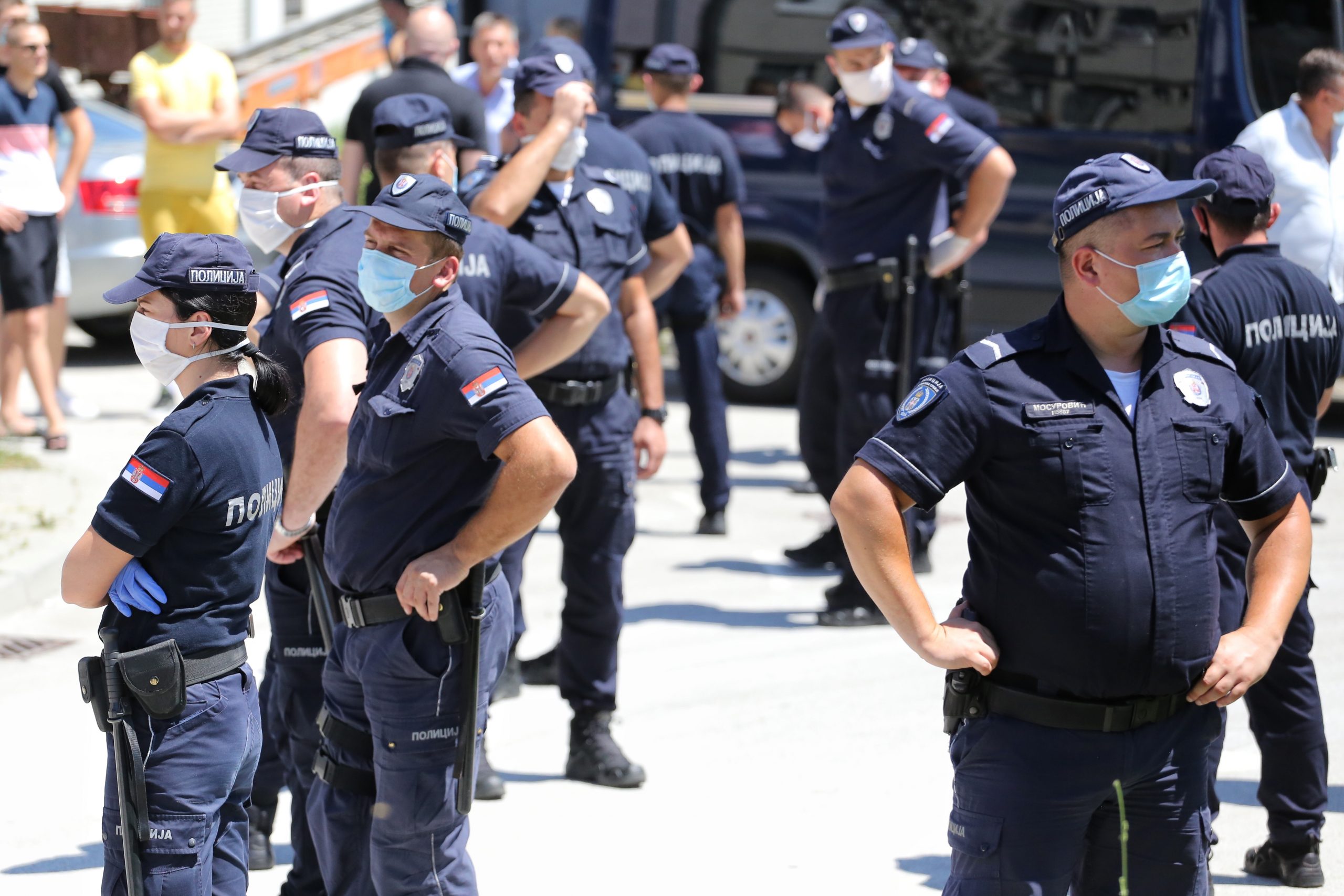 novi pazar milicija dolazak ane brnabic i loncara