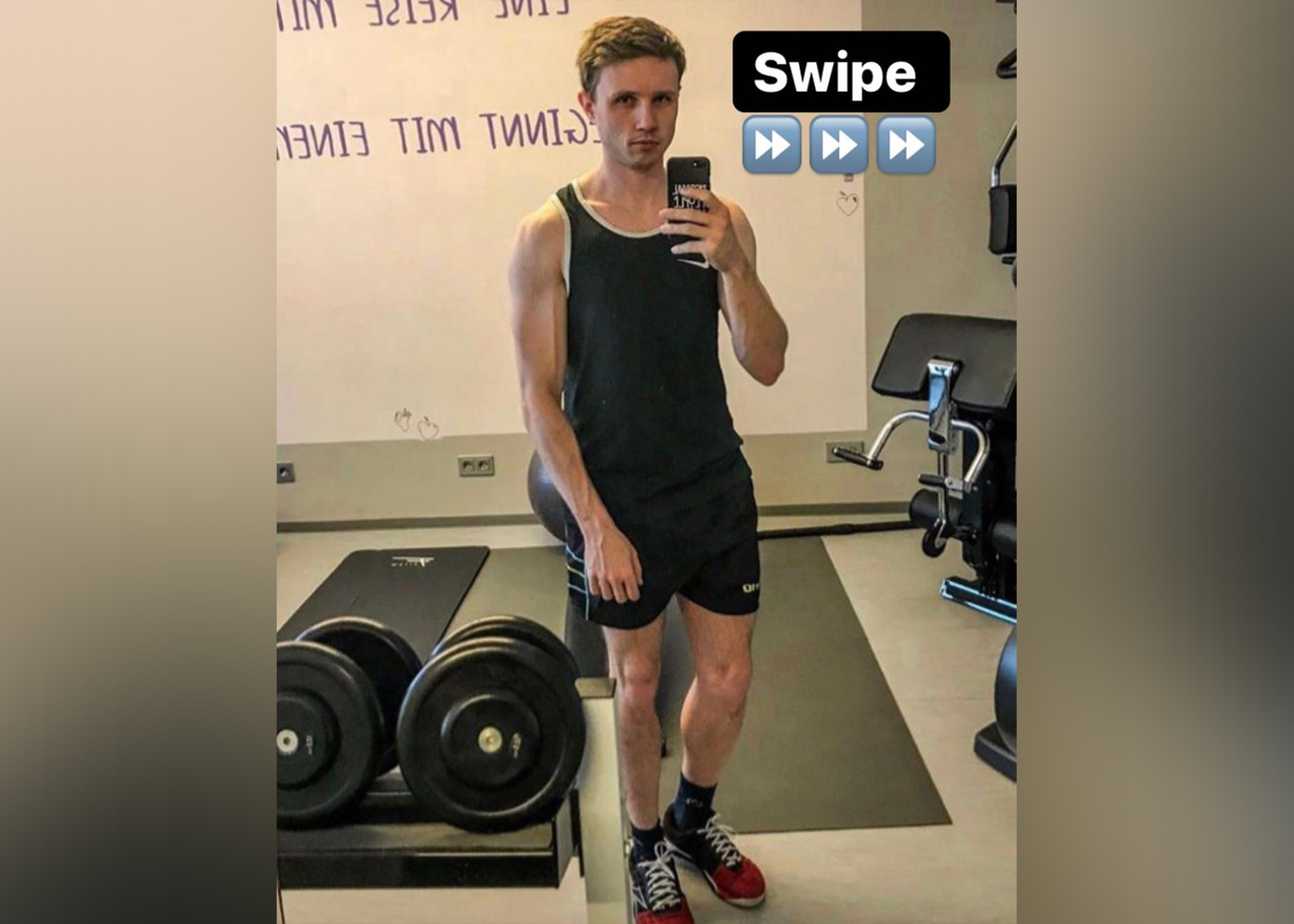 klinac u teretani za anu kalabu