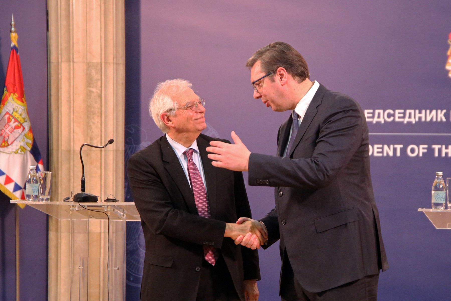 SERBIA BELGRADE PRESIDENT EU OFFICIAL VISIT