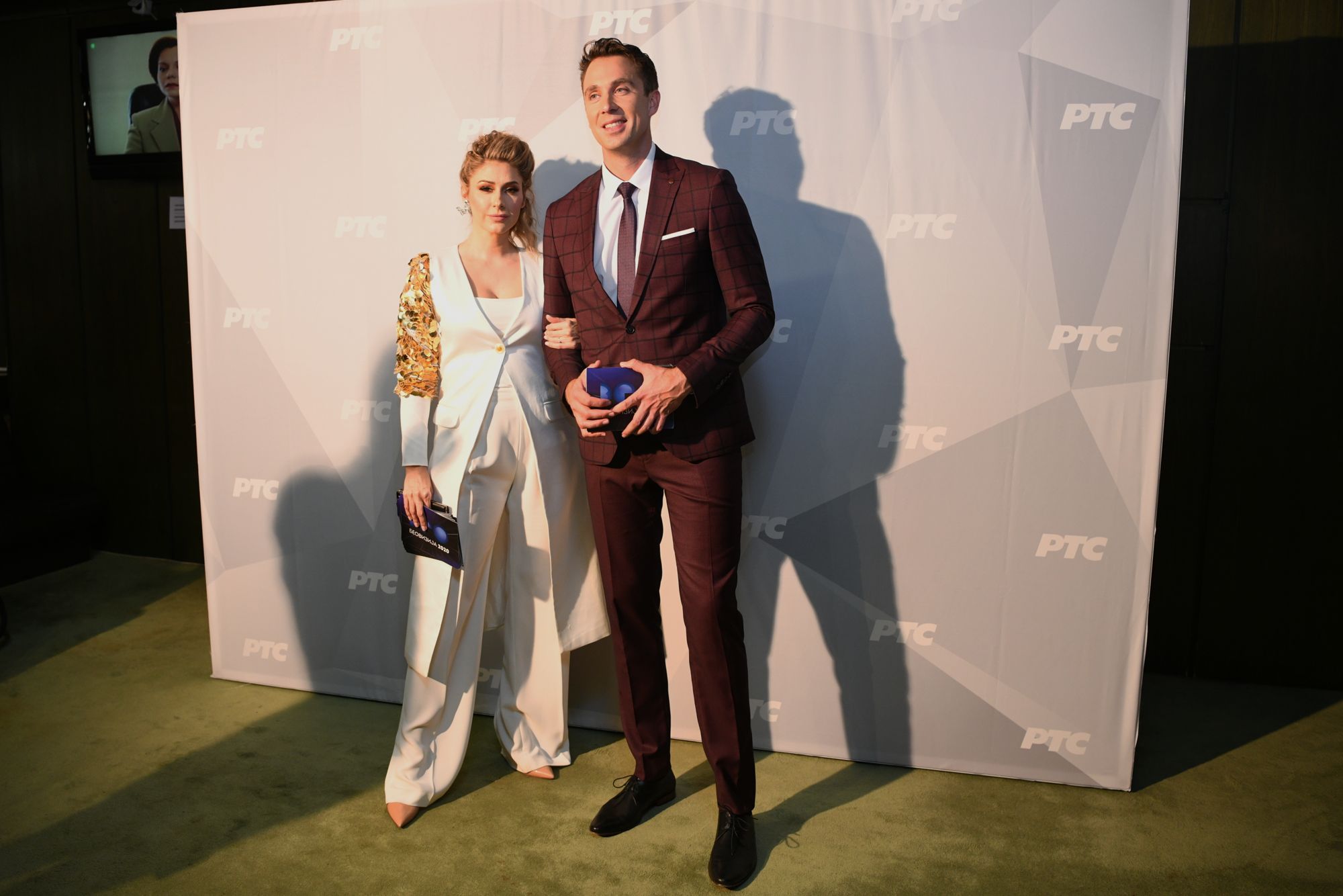 Beograd 28.02.2020. Kristina Radenković i Stefan Popović, Beovizija 2020 Foto:Filip Krainčanić