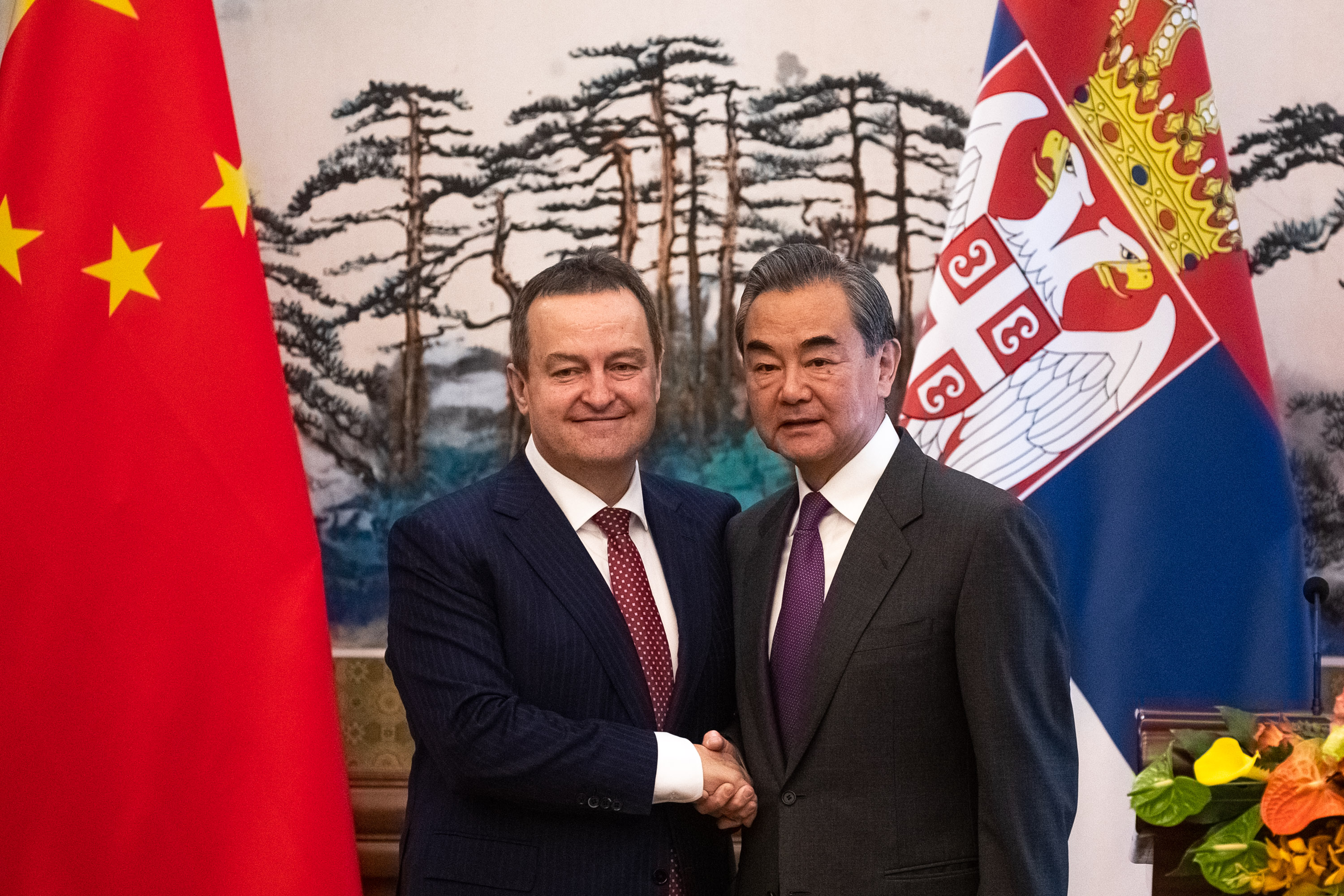 Ivica Dačić, Vang Ji, Wang Yi