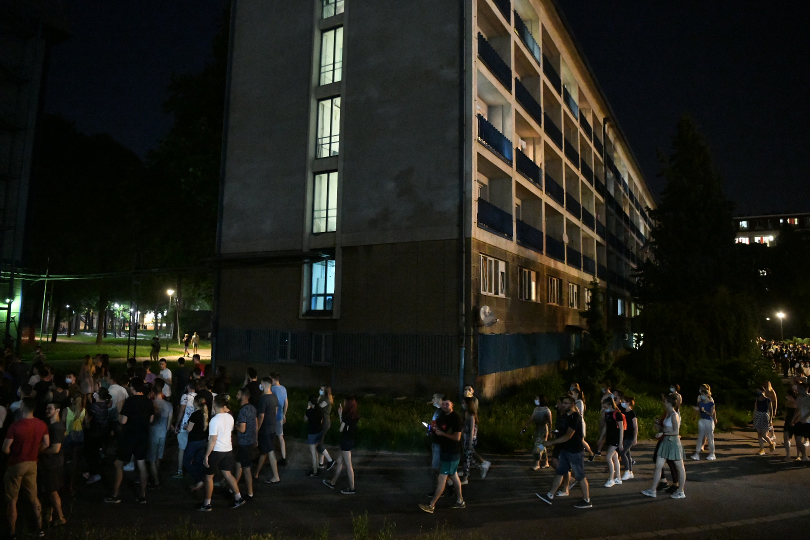 Beograd 02.07.2020. Iseljavanje studenata iz Studentskog doma Foto: Vesna Lalić/Nova.rs