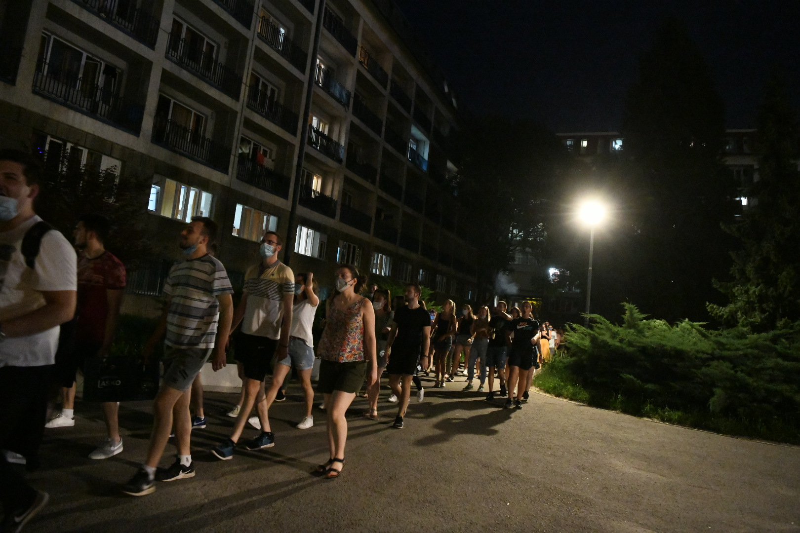 Beograd 02.07.2020. Iseljavanje studenata iz Studentskog doma Foto: Vesna Lalić/Nova.rs