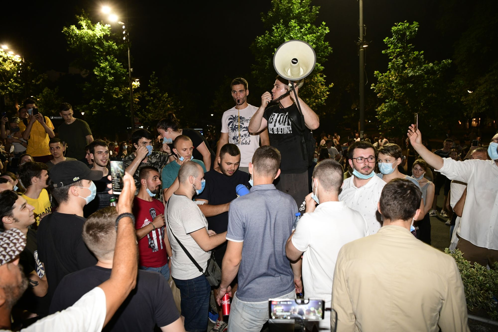 Beograd 02.07.2020. Skupština, Studenti. Iseljavanje studenata iz Studentskog doma, Studentski grad, Foto: Goran Srdanov/Nova.rs