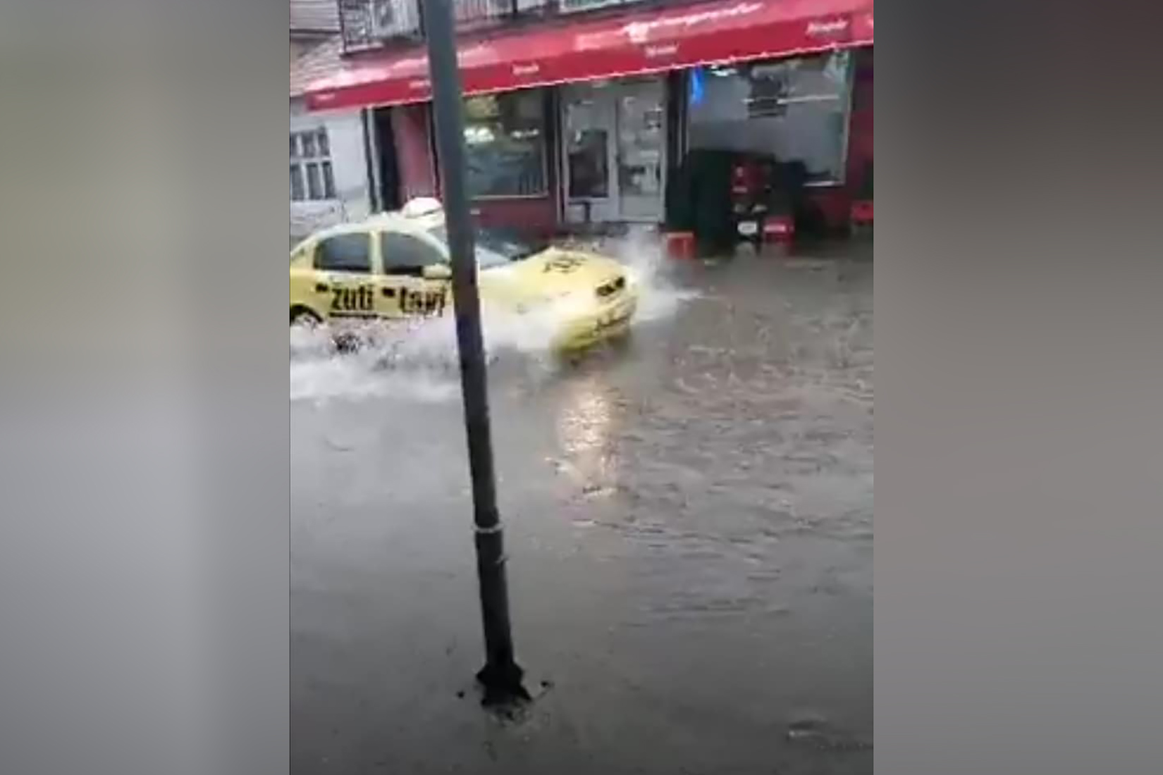 Zaječar, 03.07.2020. Kiša, pljusak, nevreme Foto: Facebook/Neli Nikolic