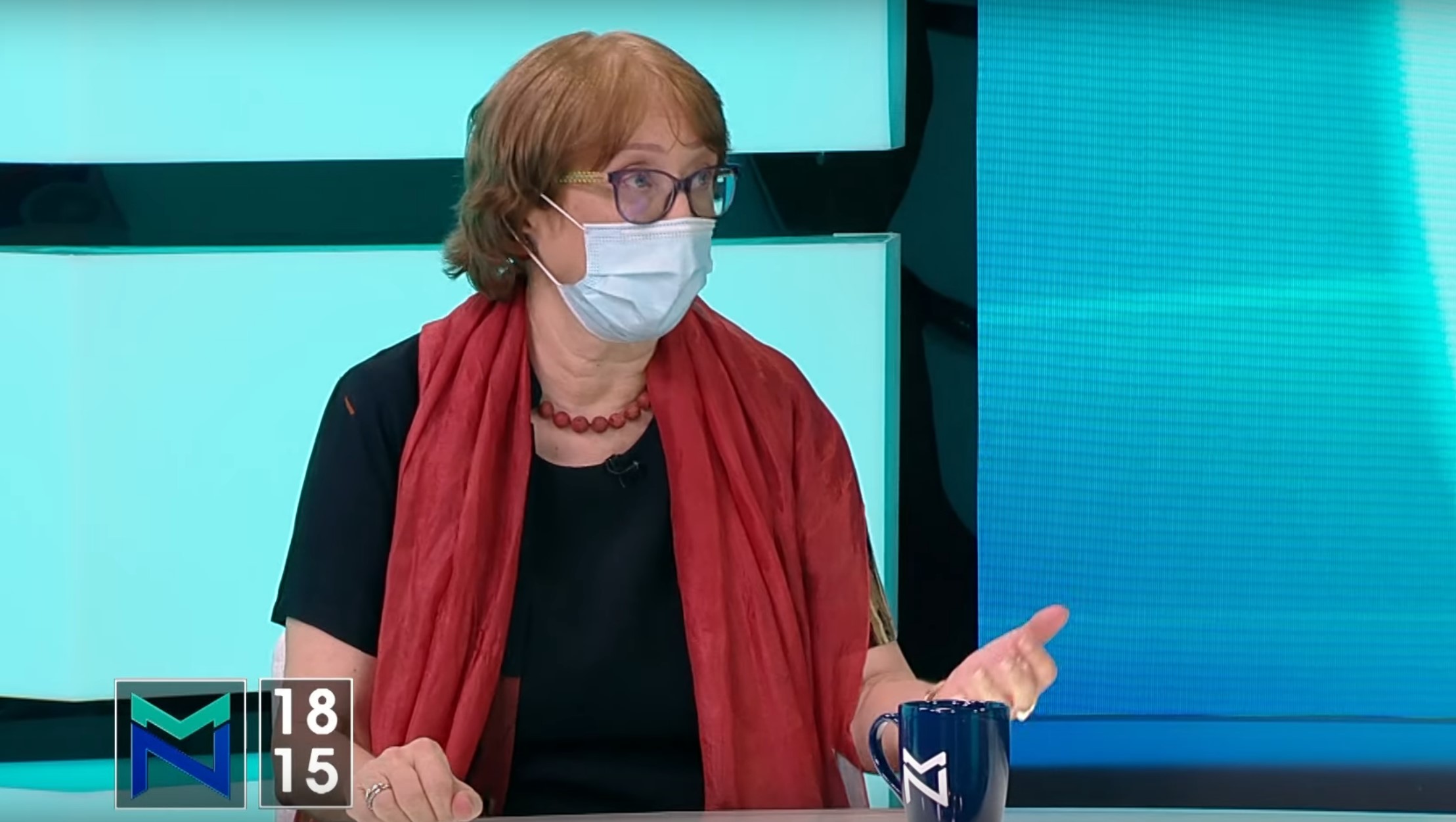 Milena Dragićević Šešević, emisija Medju nama, Među nama Foto: NOVA S