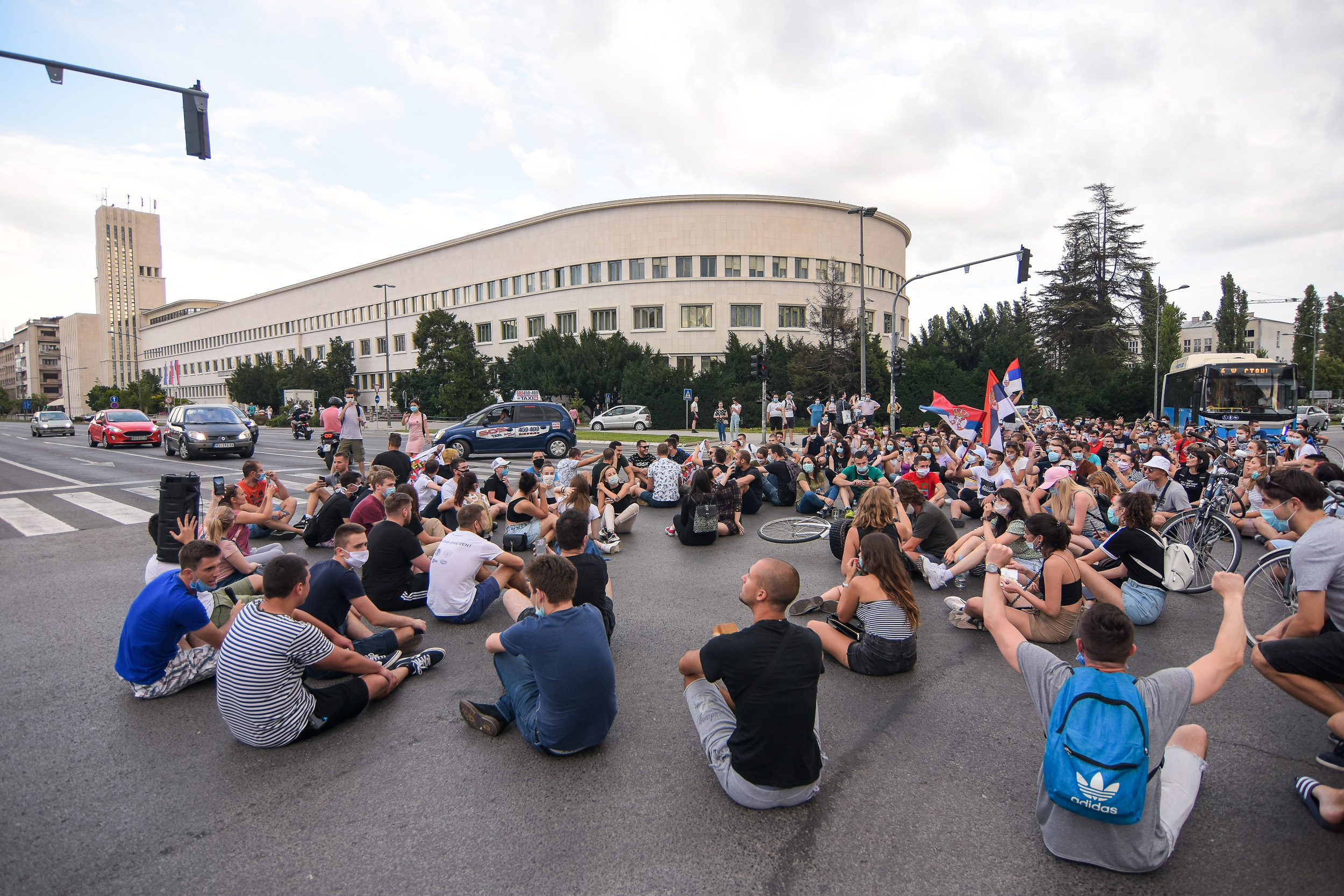 Novi Sad 03.07.2020. Studenti, protest, studentski protest Foto: Nova.rs