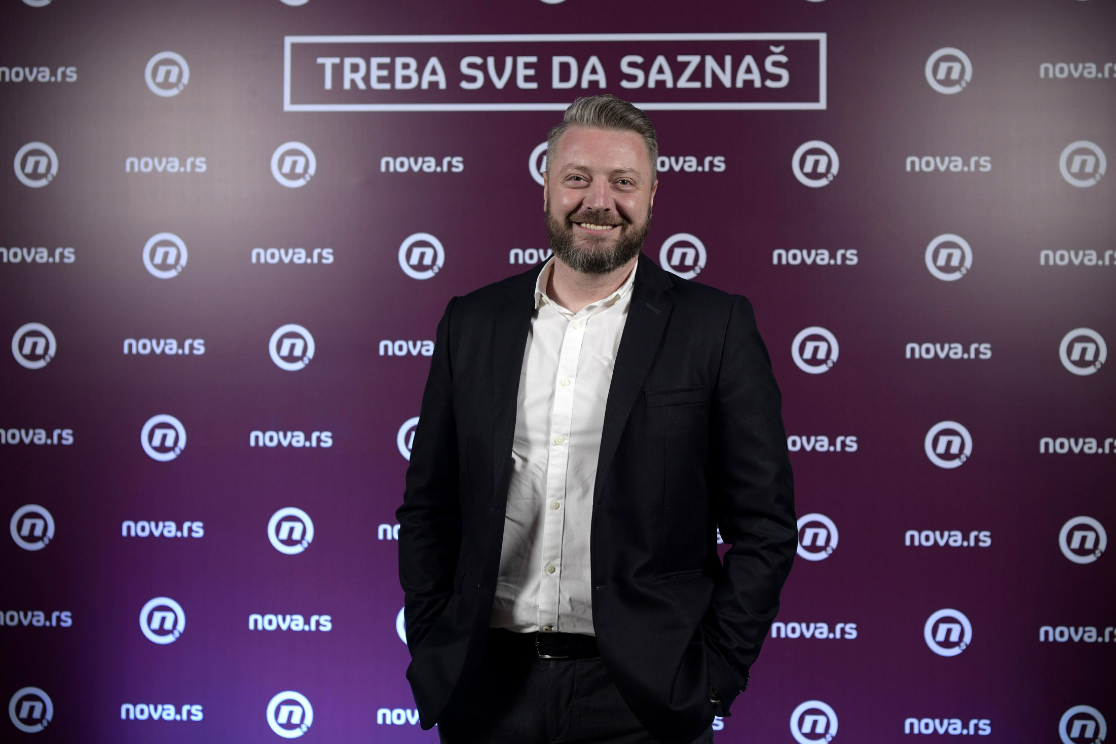 Beograd 05.03.2020. Mihailo Ponjavić. Žurka, proslava povodom pokretanja informativnog portala Nova.rs. Dorćol plac, Dorćol Platz, portal Nova.rs Foto: Nova.rs