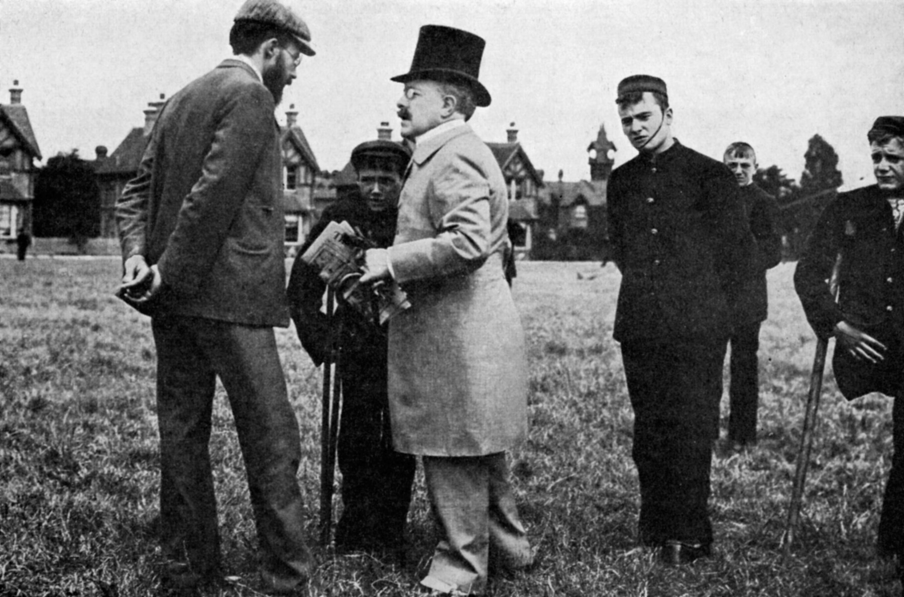 Dr Barnardo at one of his homes, 1905 (1951).