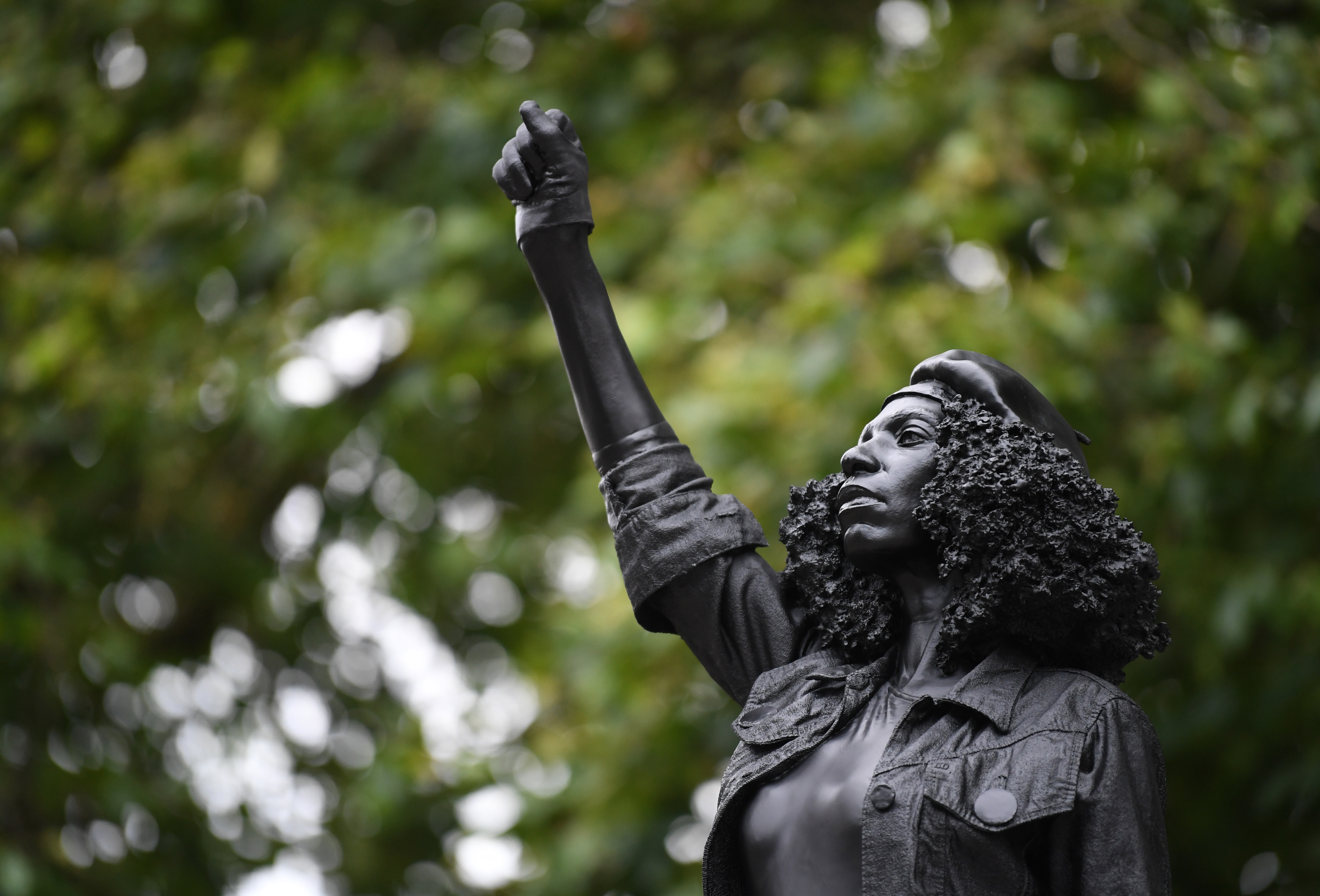 Edward Colston statue replaced by sculpture of black protester