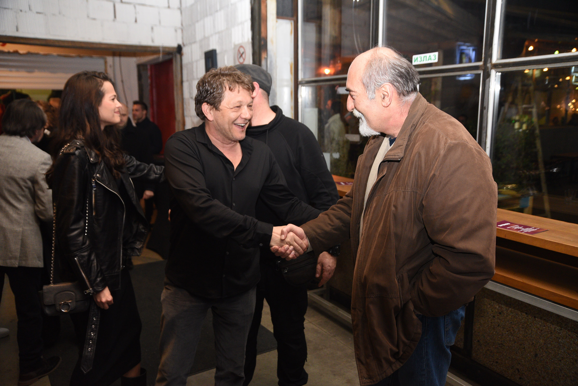 Beograd 05.03.2020. Dragan Bjelogrlić, Milan Ćulibrk, Mića Ćulibrk. Žurka, proslava povodom pokretanja informativnog portala Nova.rs. Dorćol plac, Dorćol Platz, portal Nova.rs Foto: Nova.rs