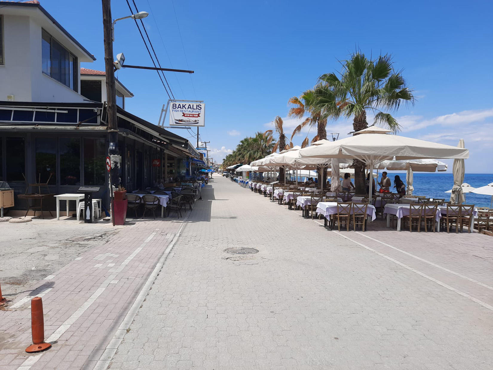 Pefkohori, Grčka, jun 2020, 06.2020. Letovanje, more, odmor, koronavirus, turizam, turisti Foto: Privatna arhiva Sanje Kovačević