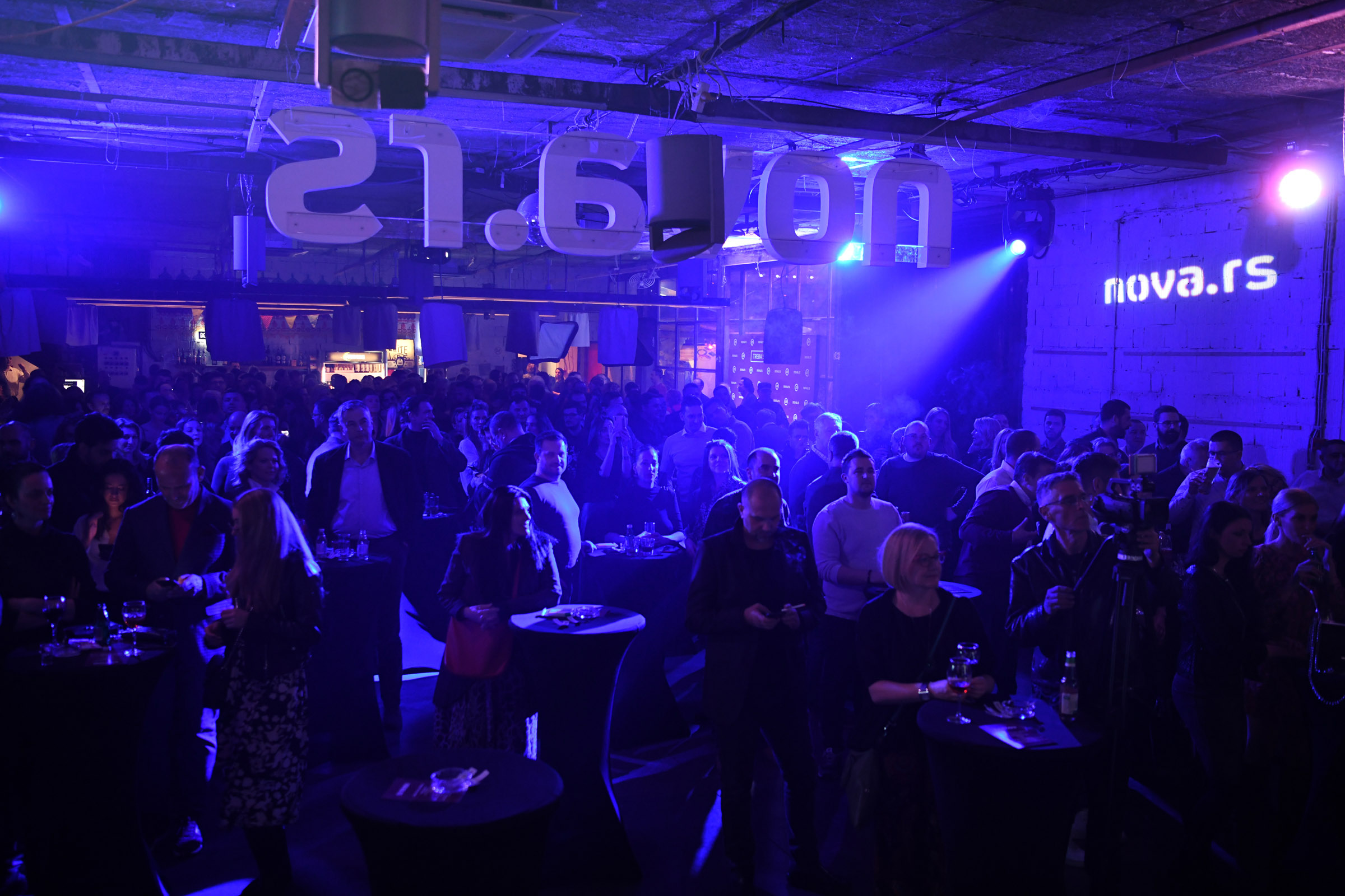 Beograd 05.03.2020. Žurka, proslava povodom pokretanja informativnog portala Nova.rs. Dorćol plac, Dorćol Platz, portal Nova.rs Foto: Nova.rs