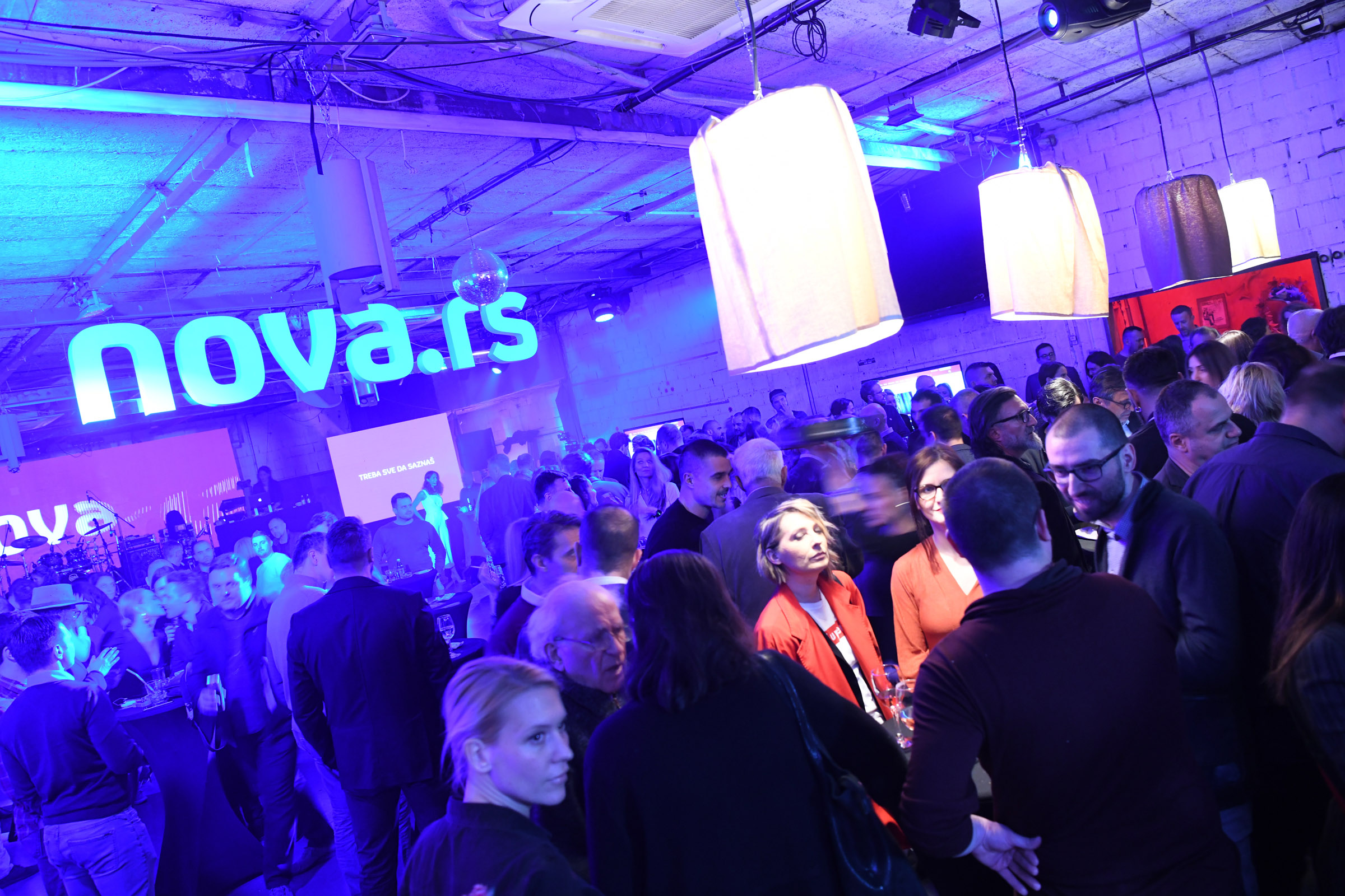 Beograd 05.03.2020. Žurka, proslava povodom pokretanja informativnog portala Nova.rs. Dorćol plac, Dorćol Platz, portal Nova.rs Foto: Nova.rs