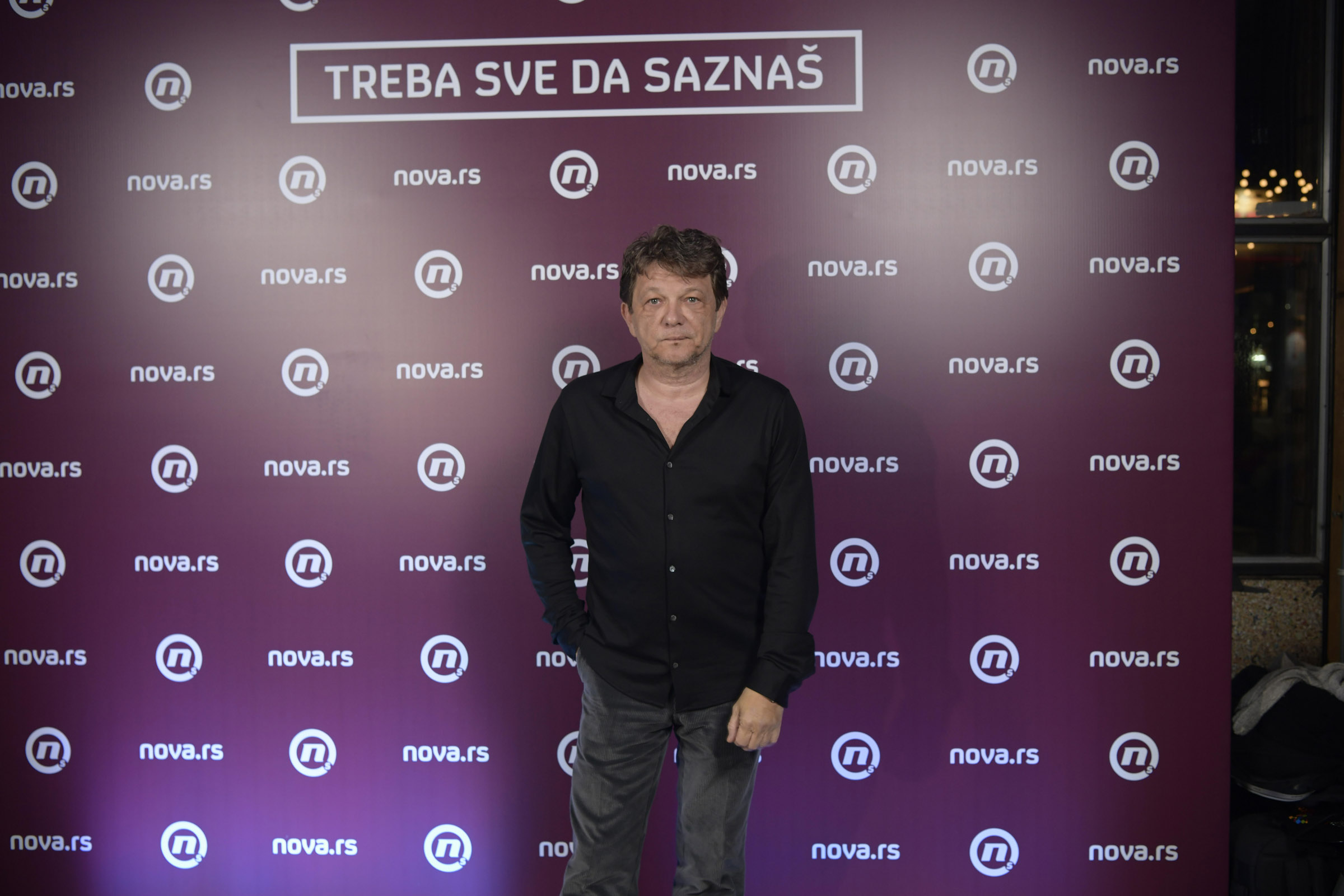 Beograd 05.03.2020. Dragan Bjelogrlić. Žurka, proslava povodom pokretanja informativnog portala Nova.rs. Dorćol plac, Dorćol Platz, portal Nova.rs Foto: Nova.rs