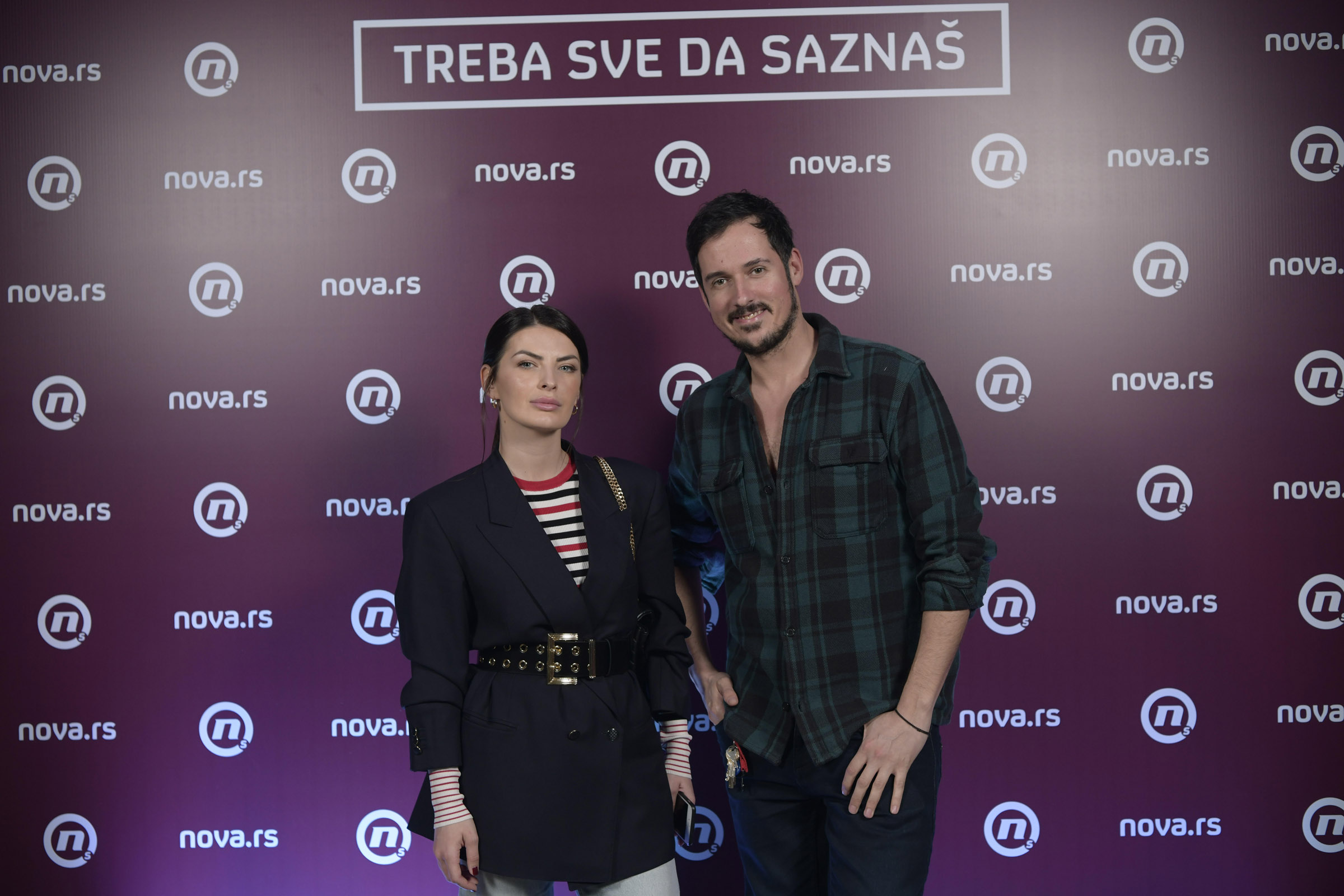 Beograd 05.03.2020. Iva Čuljak Iva Chu Ivan Radojčić. Žurka, proslava povodom pokretanja informativnog portala Nova.rs. Dorćol plac, Dorćol Platz, portal Nova.rs Foto: Nova.rs