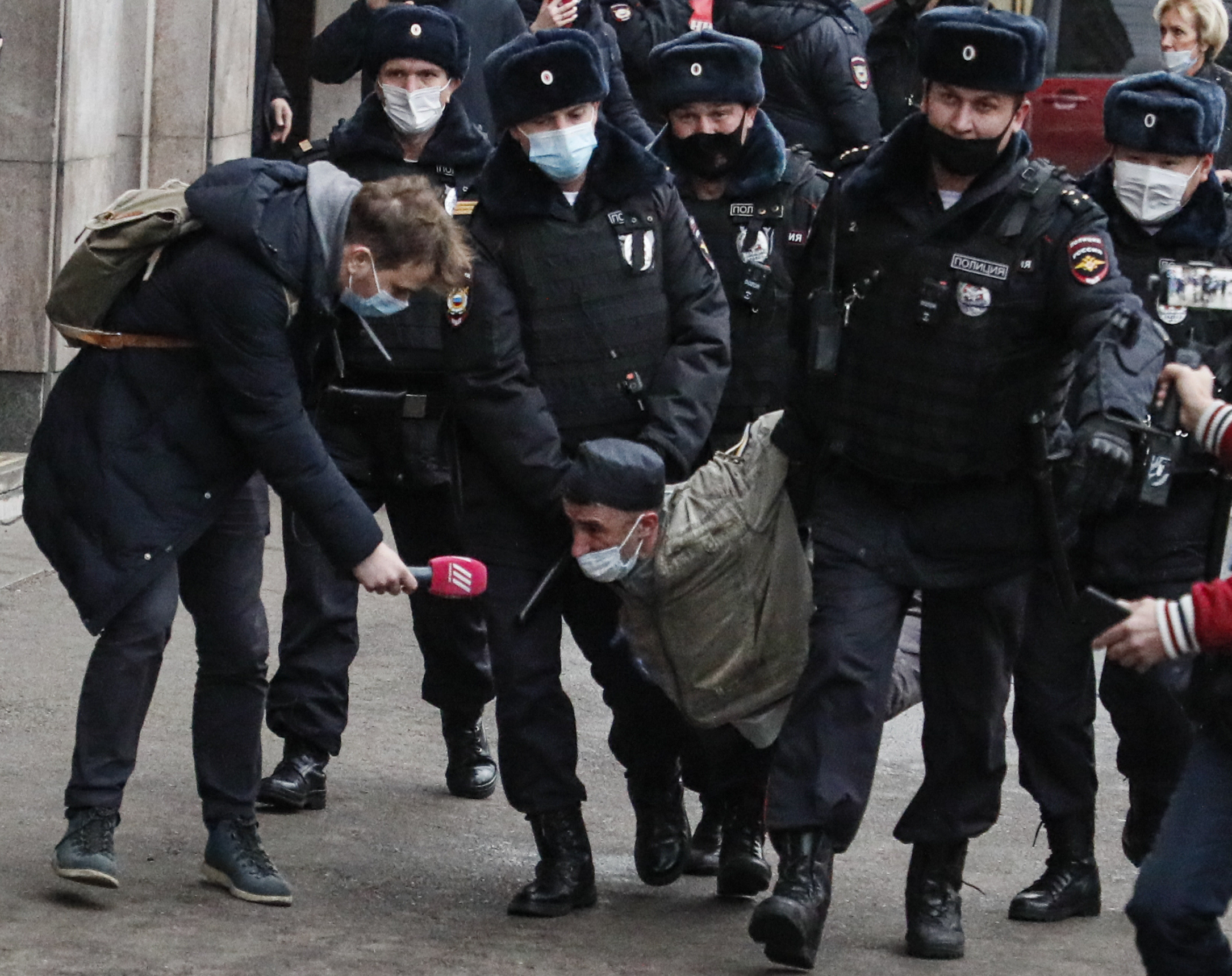 Russian Nationalists March 2020 in Moscow foto dana