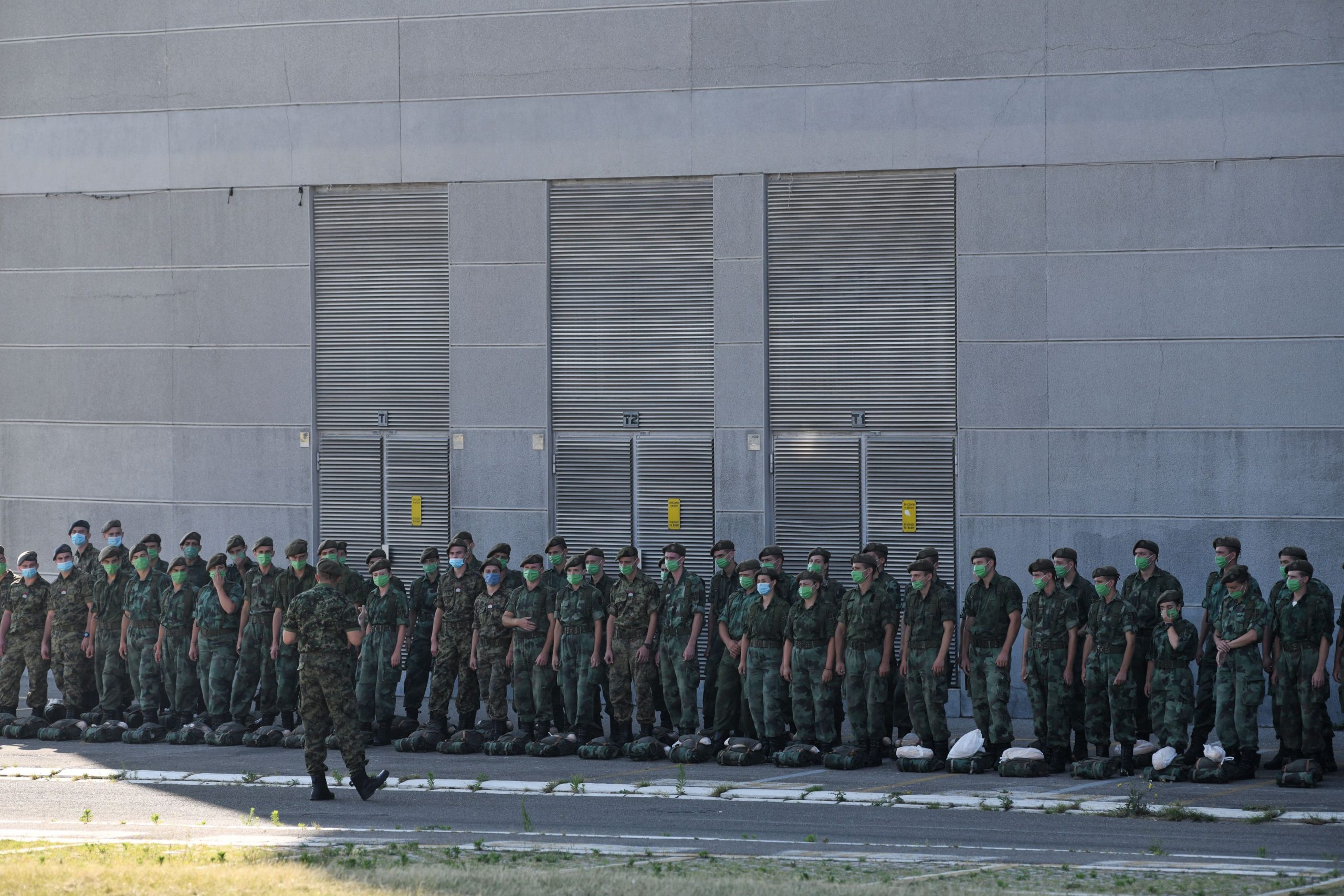 Beograd 06.07.2020. Štark Arena, Kovid bolnica, koronavirus, vojska Foto: Filip Krainčanić/Nova.rs