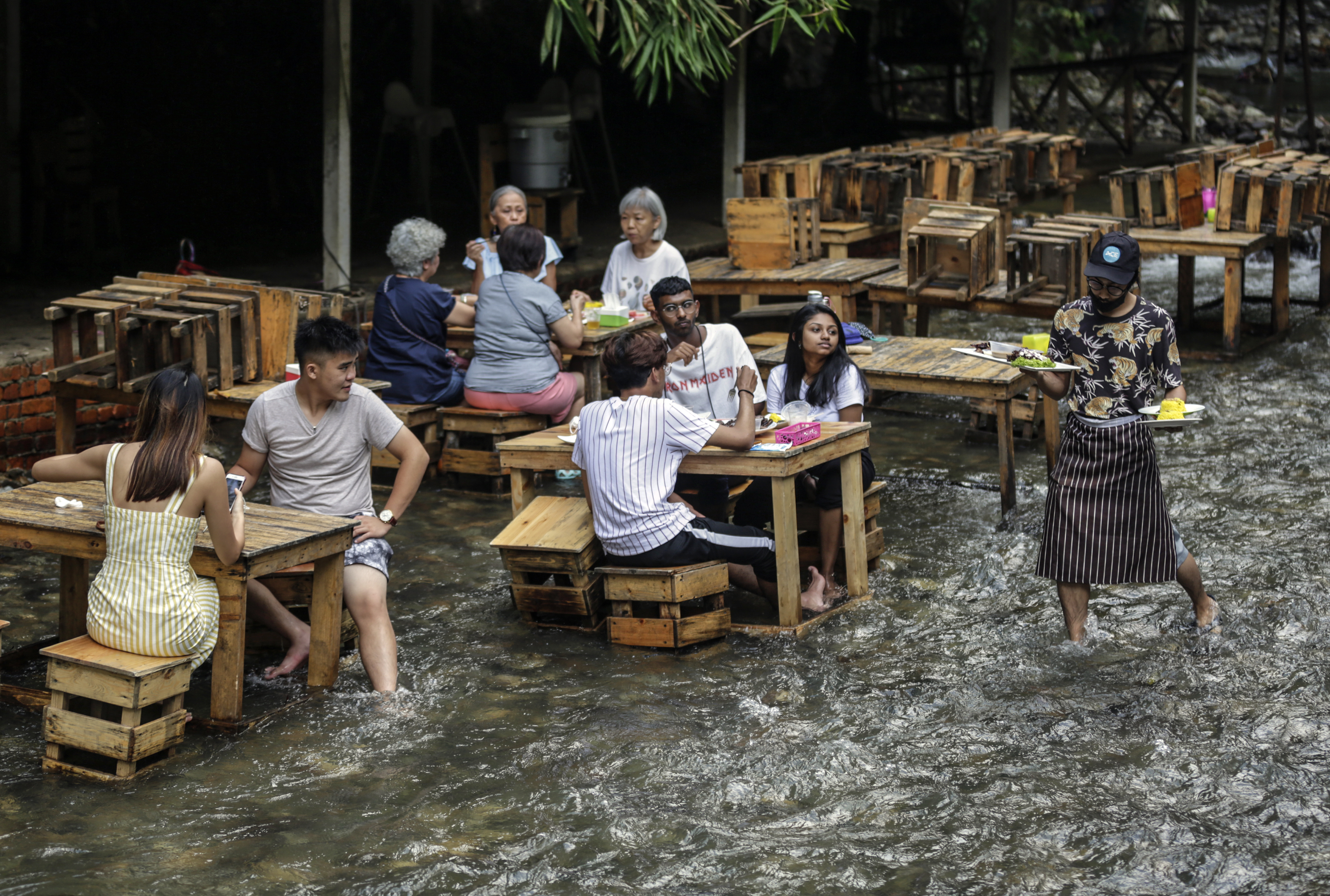 Meals in the stream Kuala Lumpur Malaysia