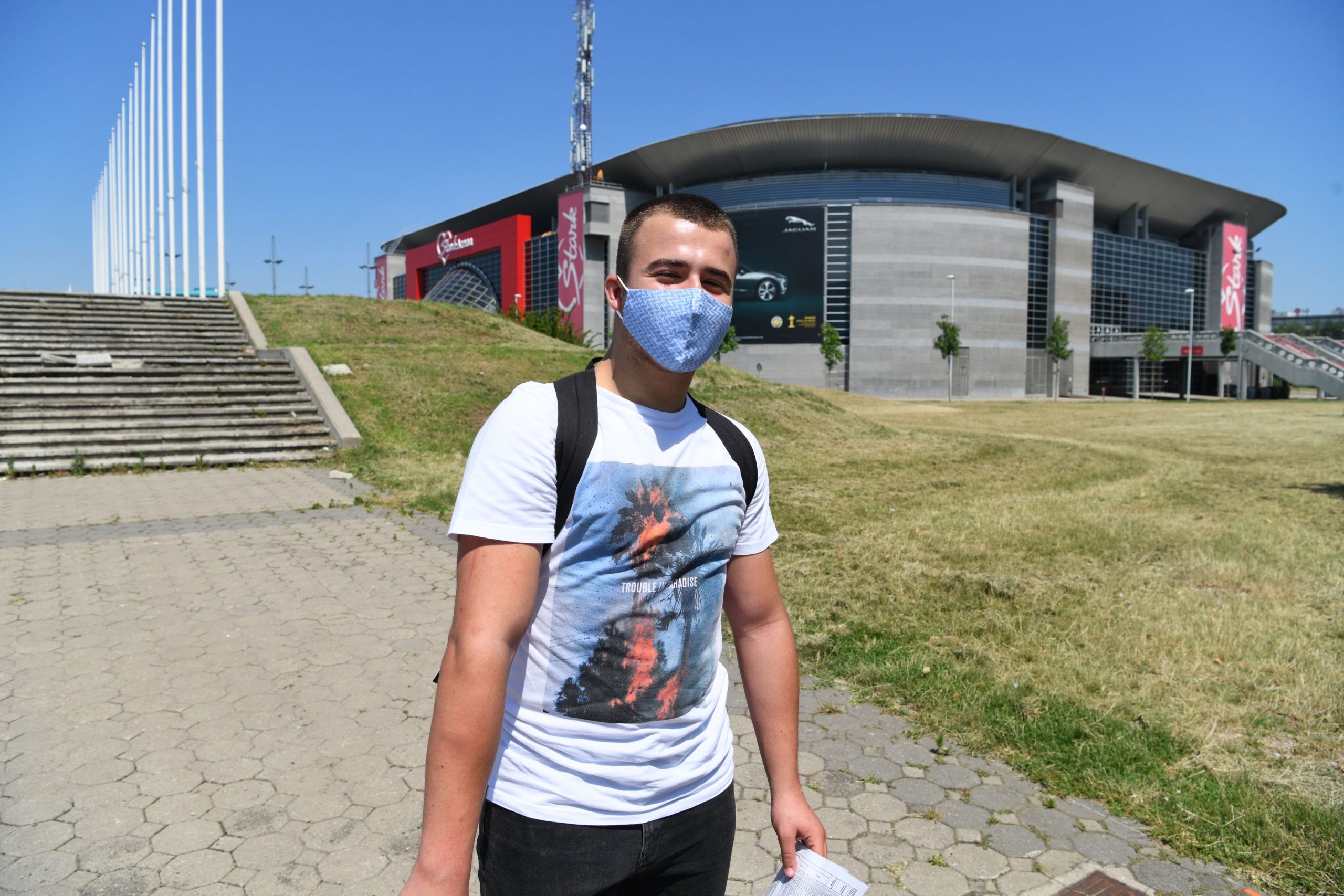 Beograd 06.07.2020. Anketa. Štark Arena, Kovid bolnica, koronavirus, vojska Foto: Filip Krainčanić/Nova.rs