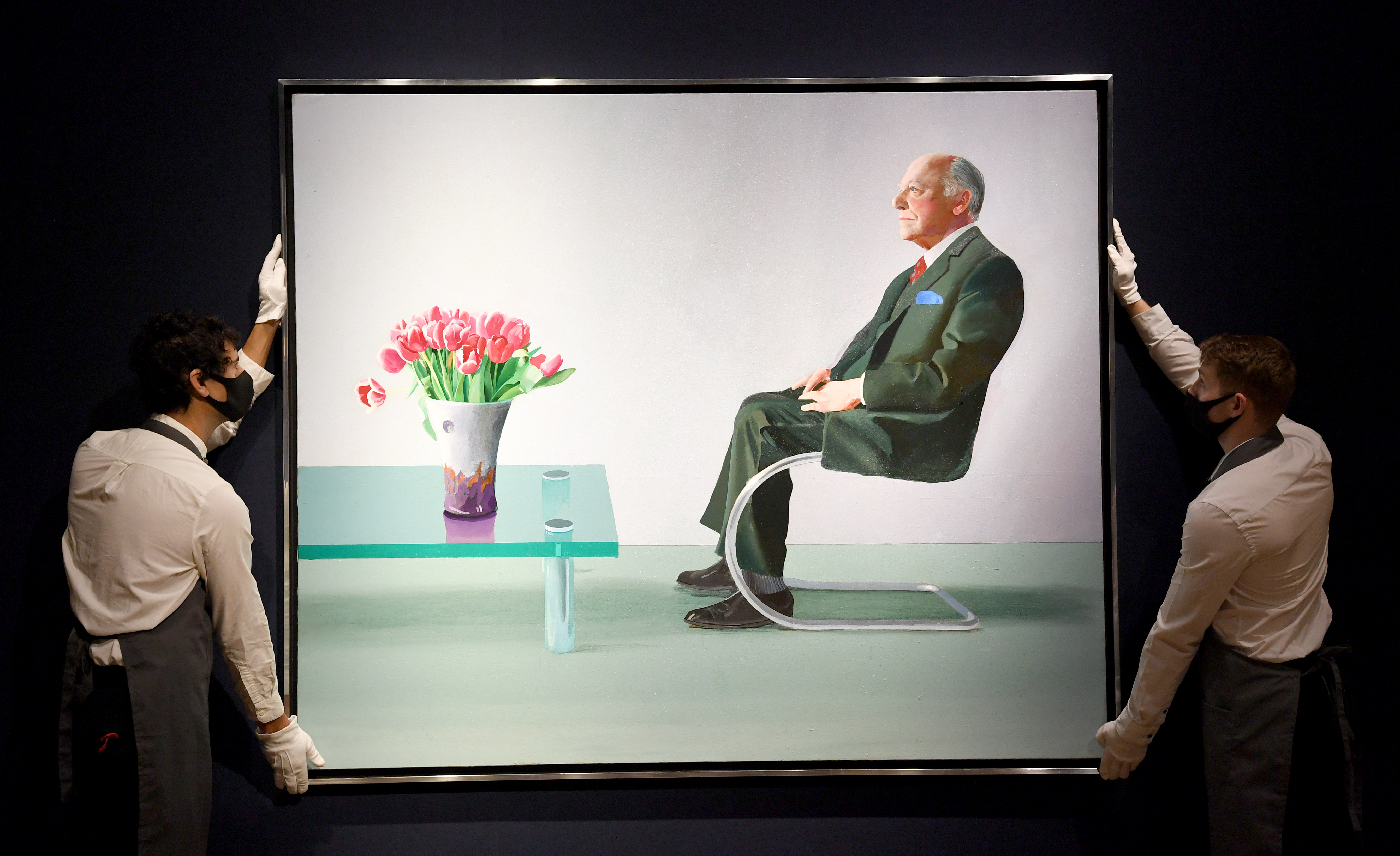 London's Royal Opera House sells David Hockney portrait to raise funds