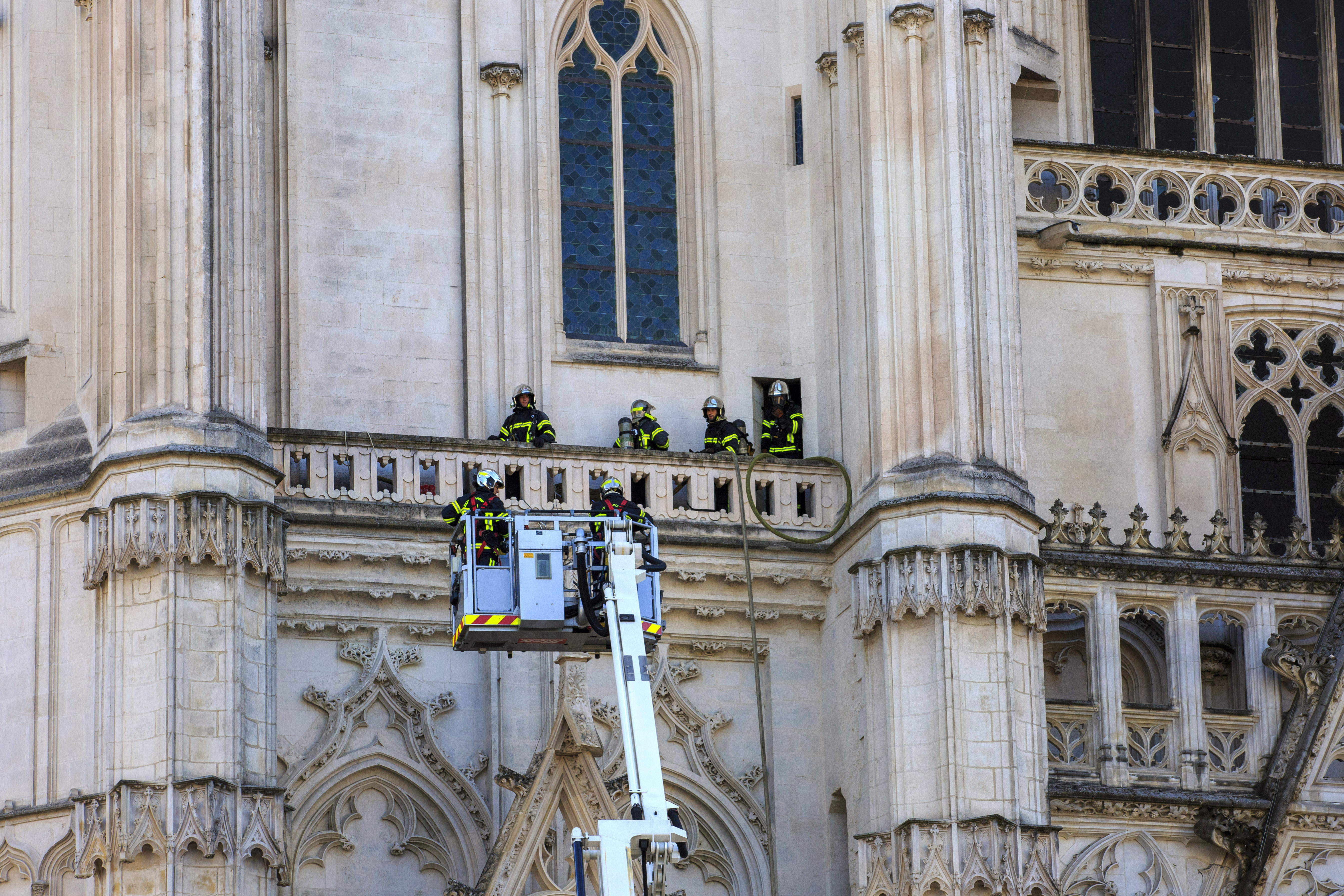 France Cathedral Fire
