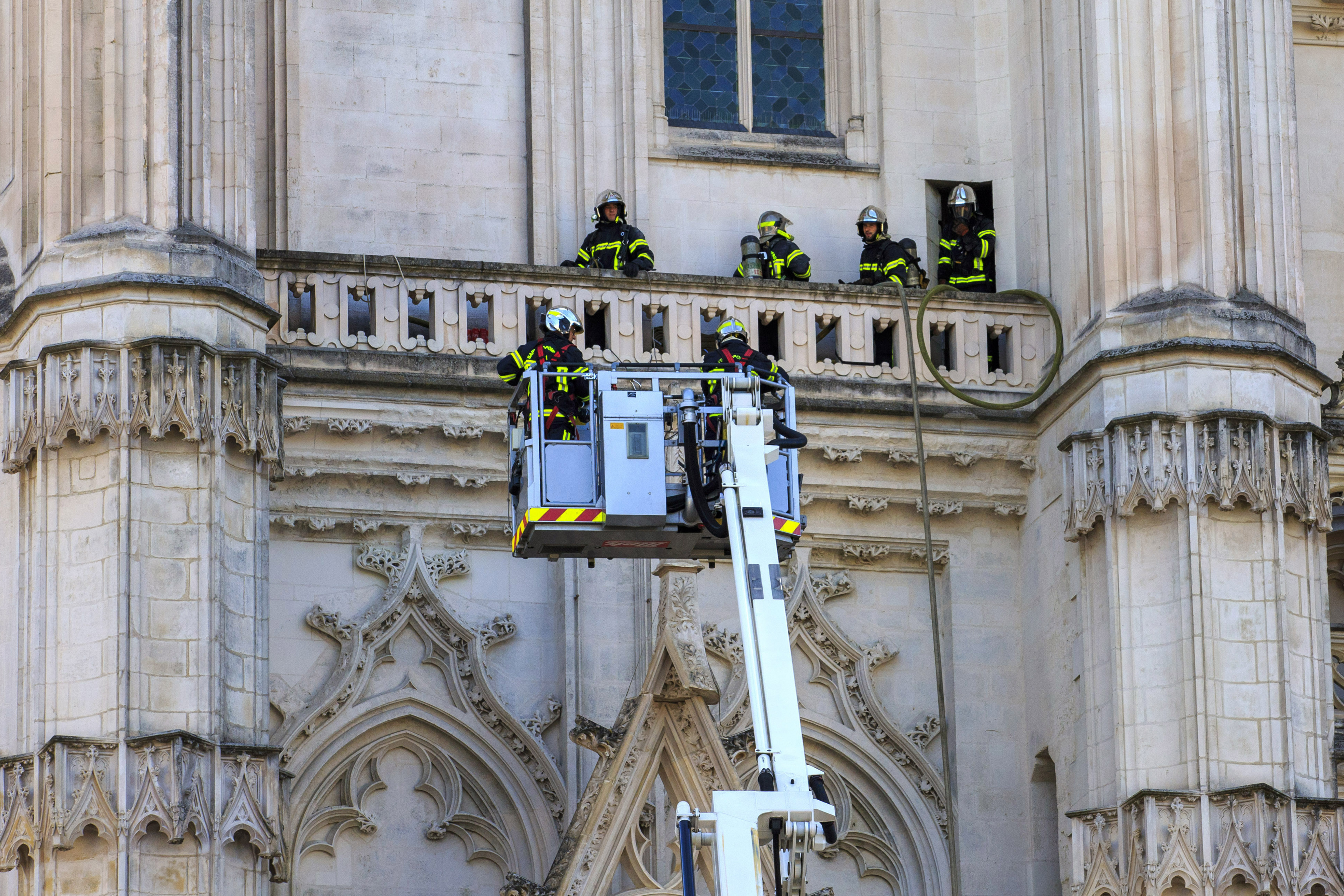France Cathedral Fire