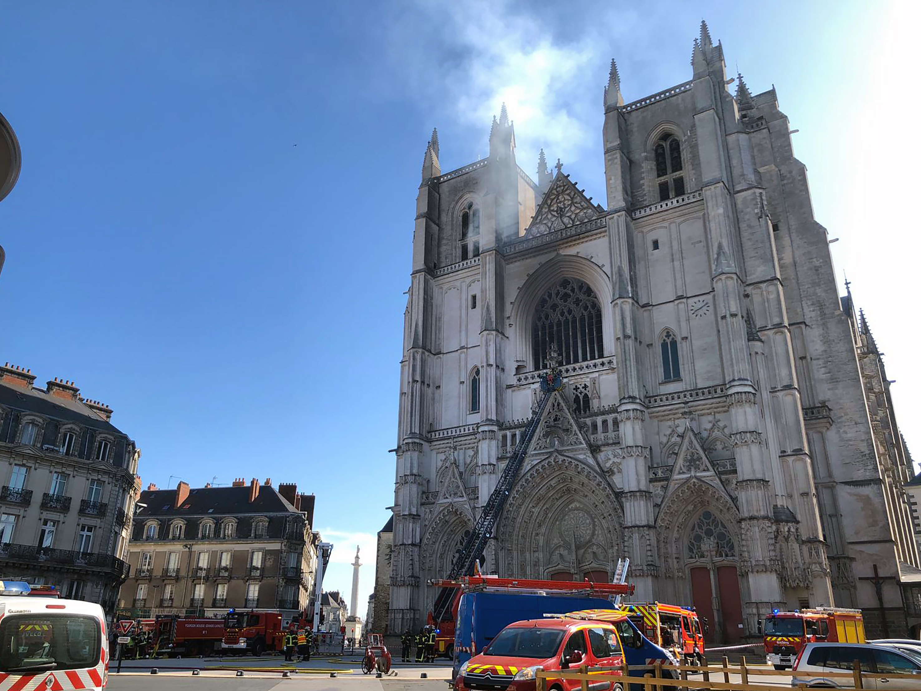 France Cathedral Fire