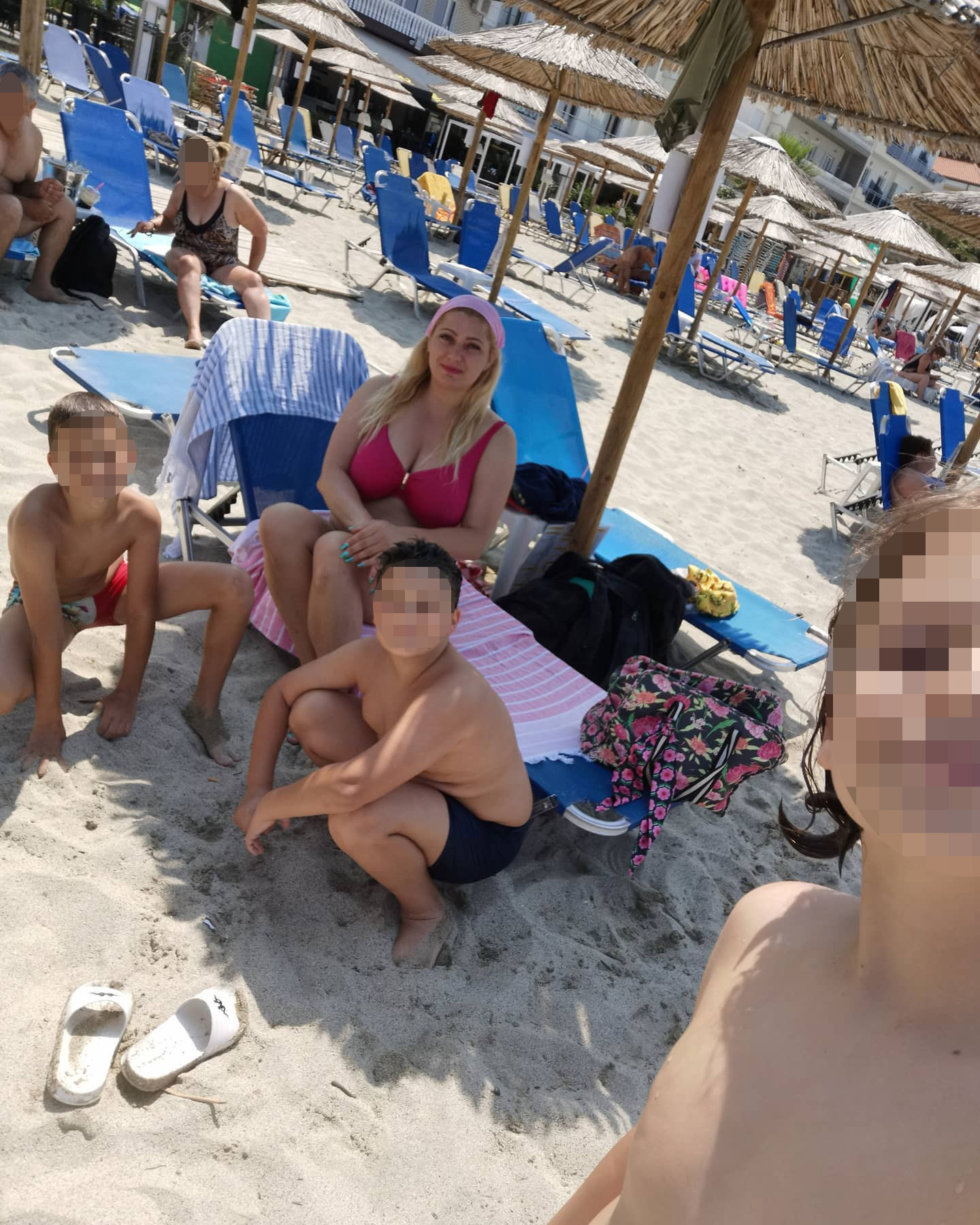 Ivana Popović, letovanje, odmor, Grčka, Paralija Foto: Privatna arhiva