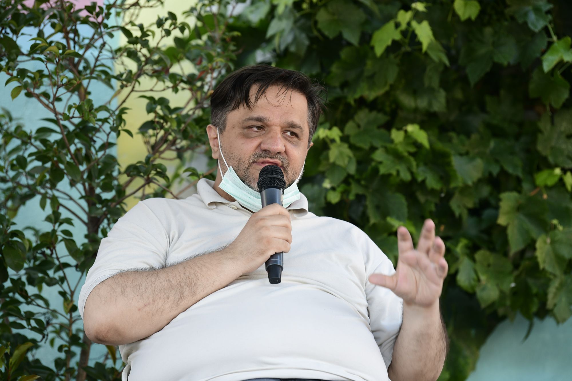 Beograd, 06.07.2020. Dorćol Platz, Dorcol Plac, Tribina "Naučna stručnost i javne politike: Između autoriteta i zloupotrebe", Zoran Gavrilović Foto: Goran Srdanov/Nova.rs