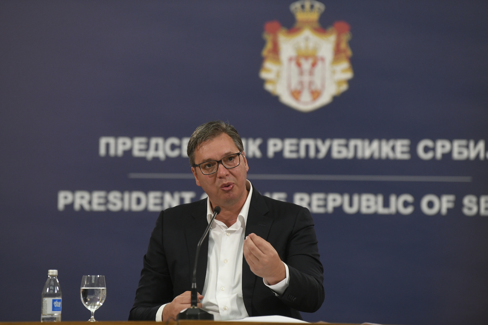 Beograd, 07.07.2020. Palata Srbija, Aleksandar Vučić obraćanje, koronavirus, opet policijski čas Foto: Nemanja Jovanović/Nova.rs