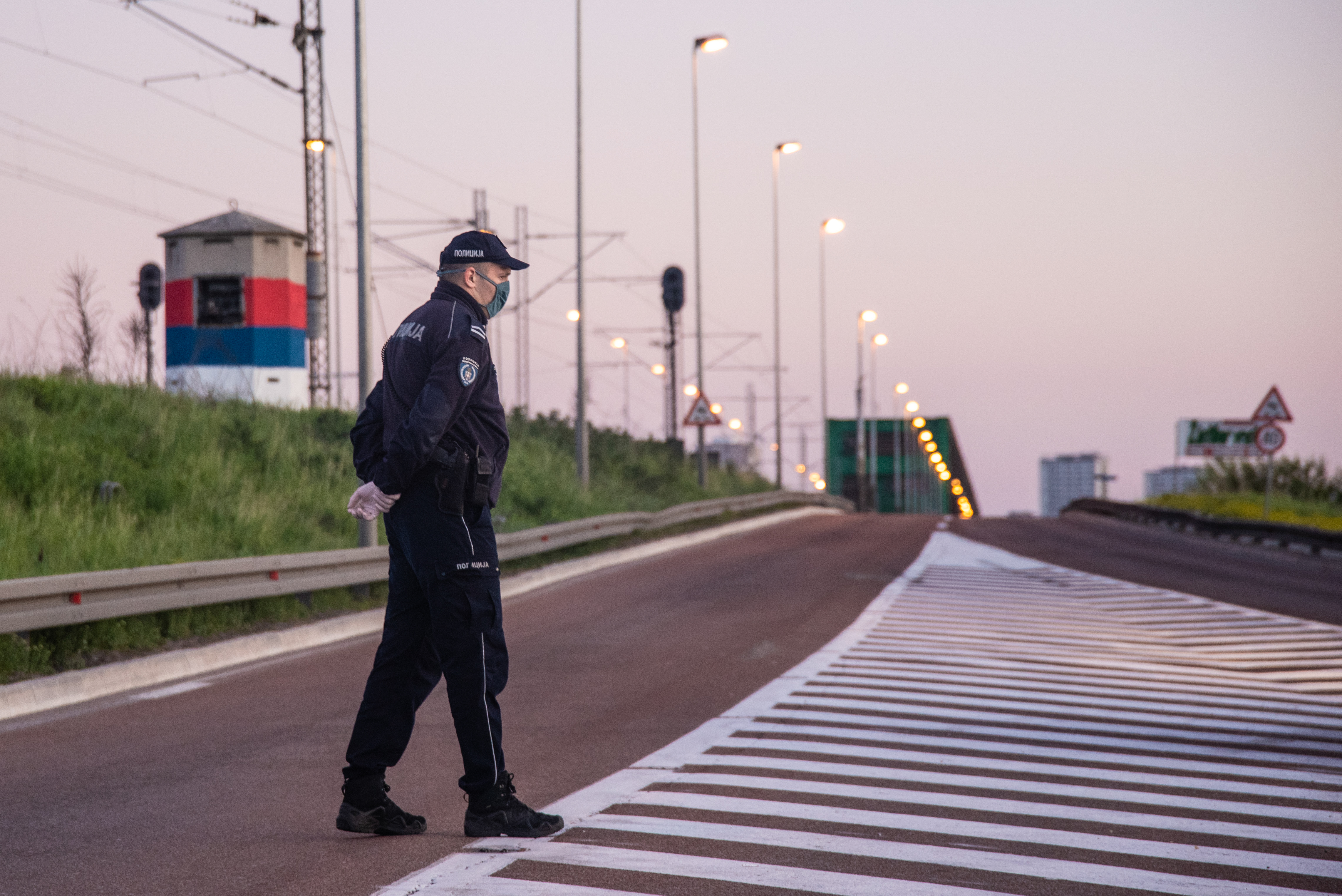 Beograd 16.04.2020. vanredno stanje, policijski čas, koronavirus, policija Foto: Dragan Mujan/Nova.rs