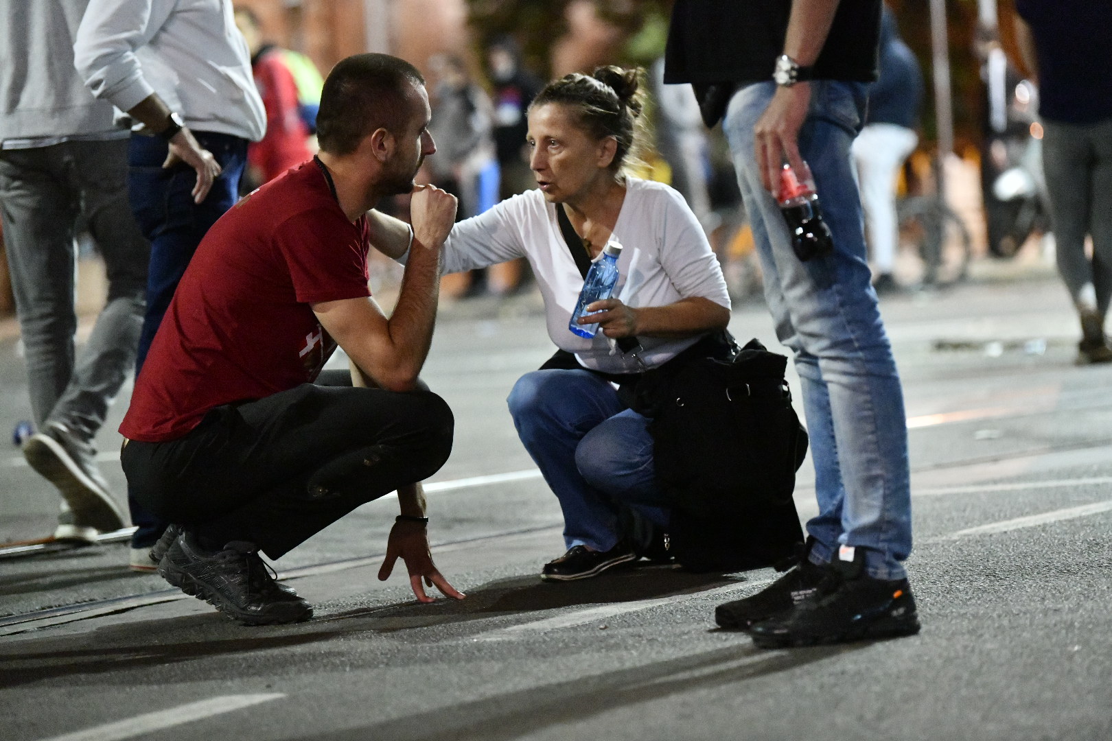 Beograd, 07.07.2020. Skupština, Protest protiv Vučića i policijskog časa Foto: Vladislav Mitić/Nova.rs