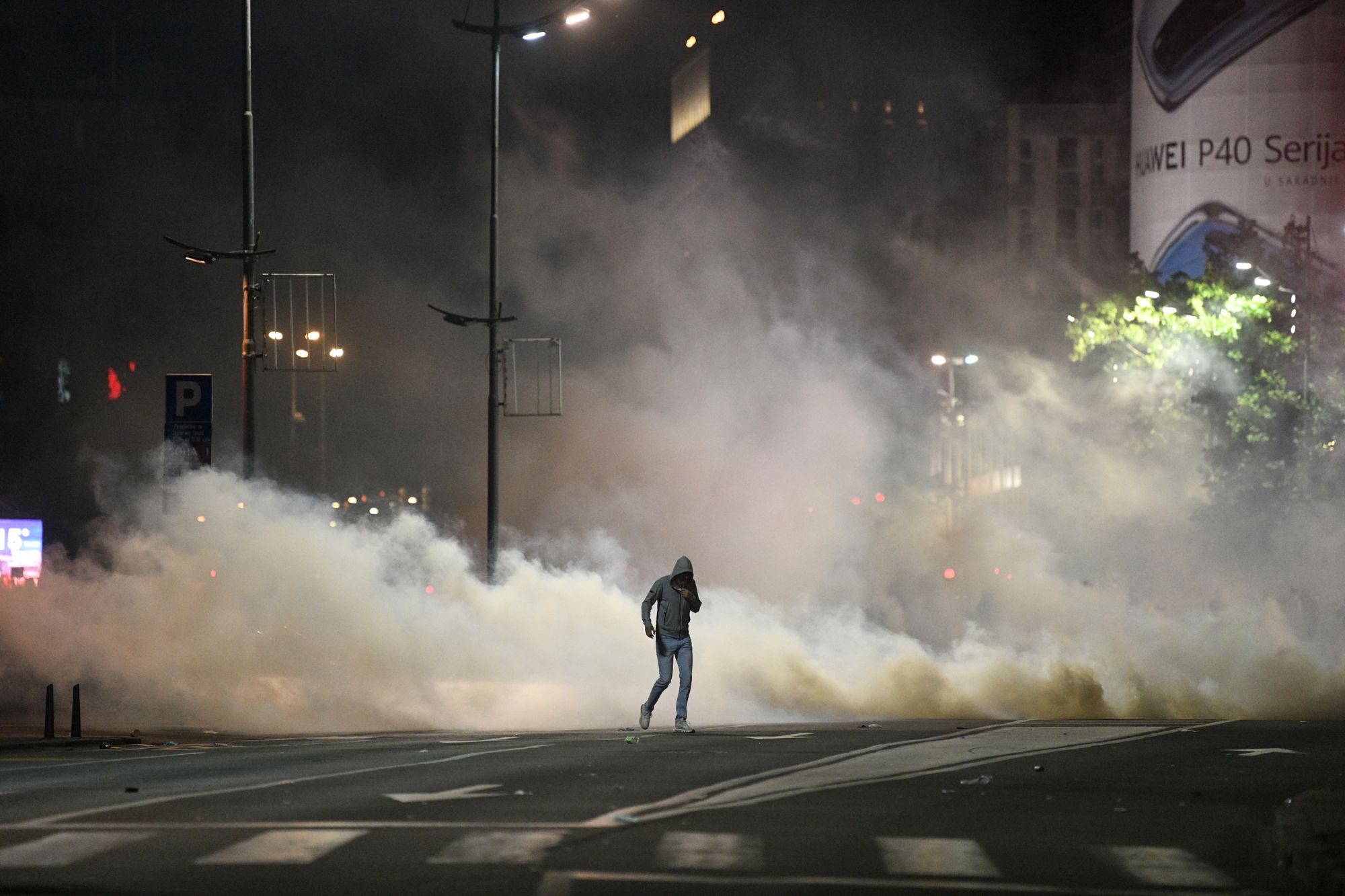 Beograd, 07.07.2020. Skupština, Protest protiv Vučića i policijskog časa Foto: Filip Krainčanić/Nova.rs