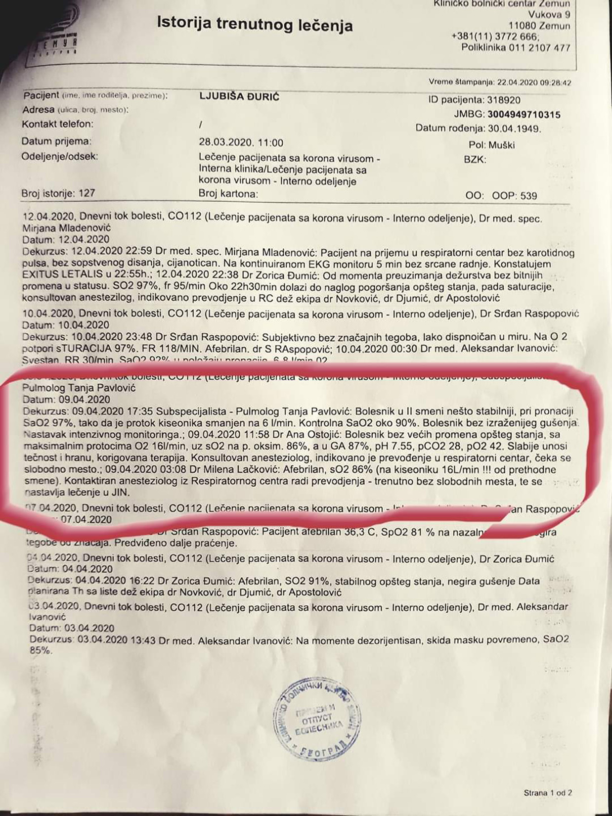 Ljubiša Djurić, Ljubiša Đurić. Demanti, Vučić, Lončar, Petar Djurić, Petar Đurić Foto: Facebook