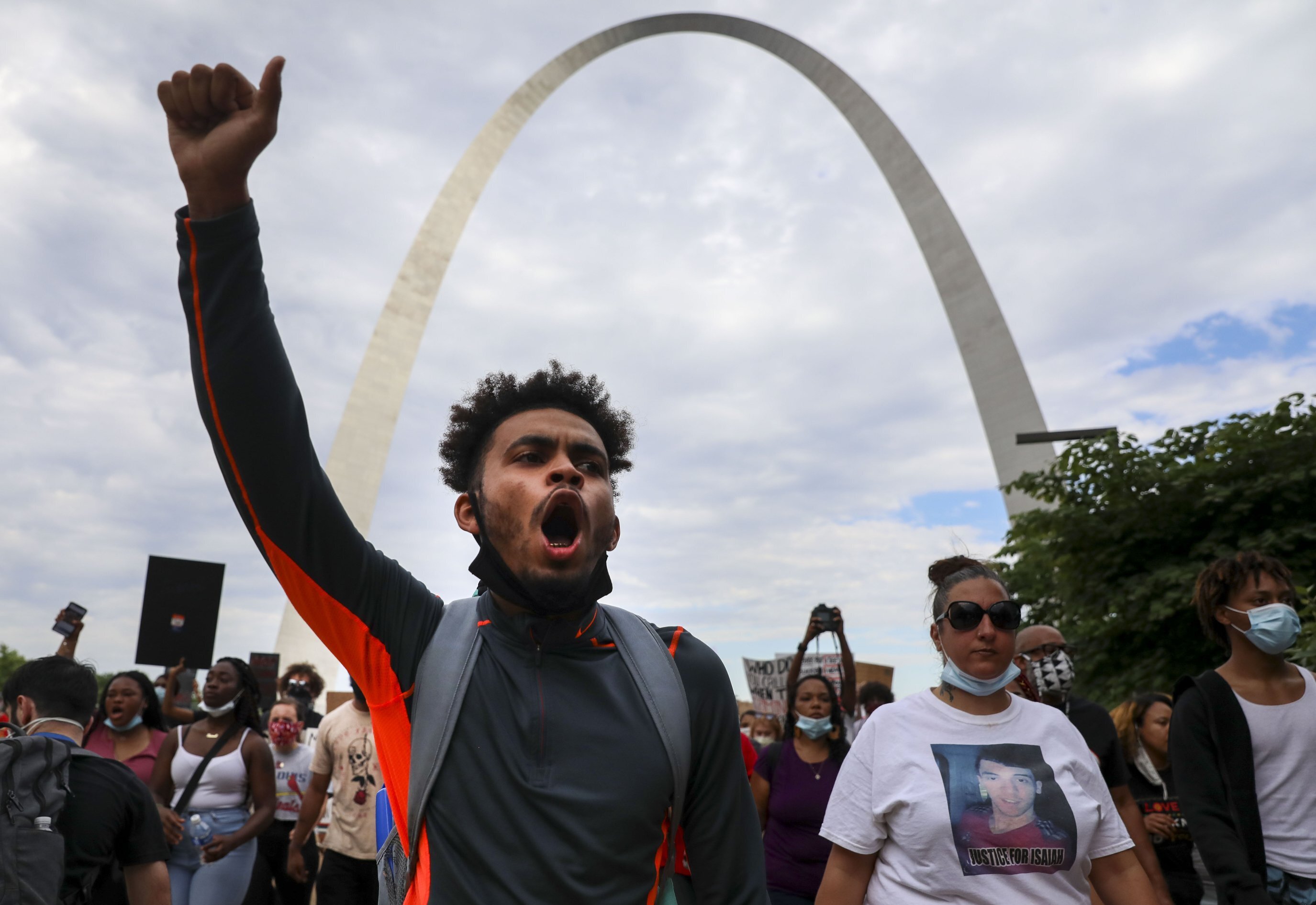 Sent Luis protest, America Protests Missouri