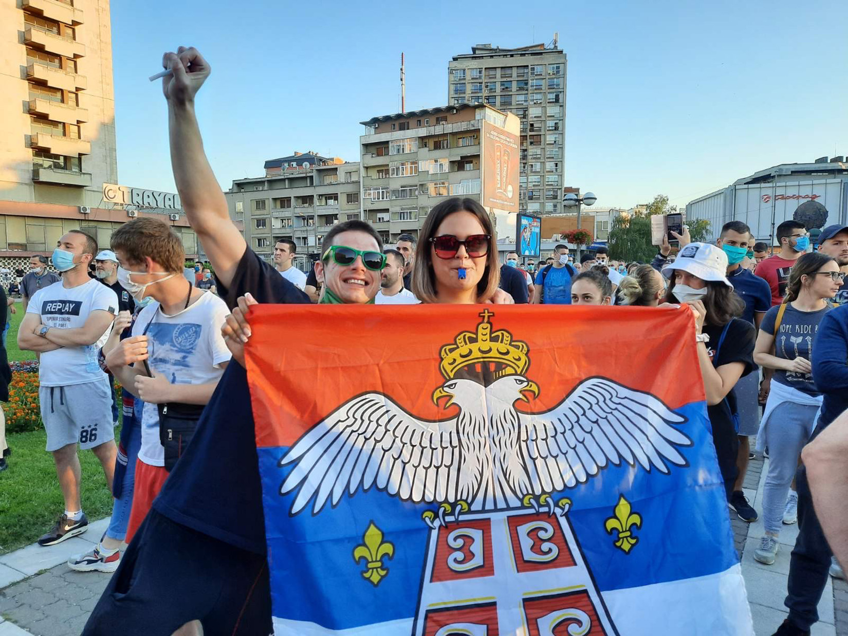 Kragujevac 08.07.2020. Protest