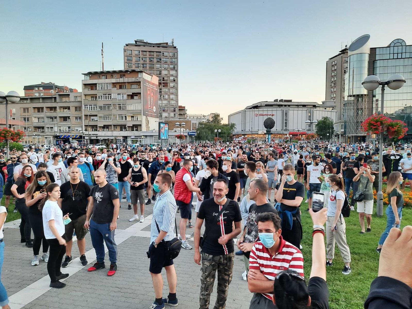 Kragujevac 08.07.2020. Protest