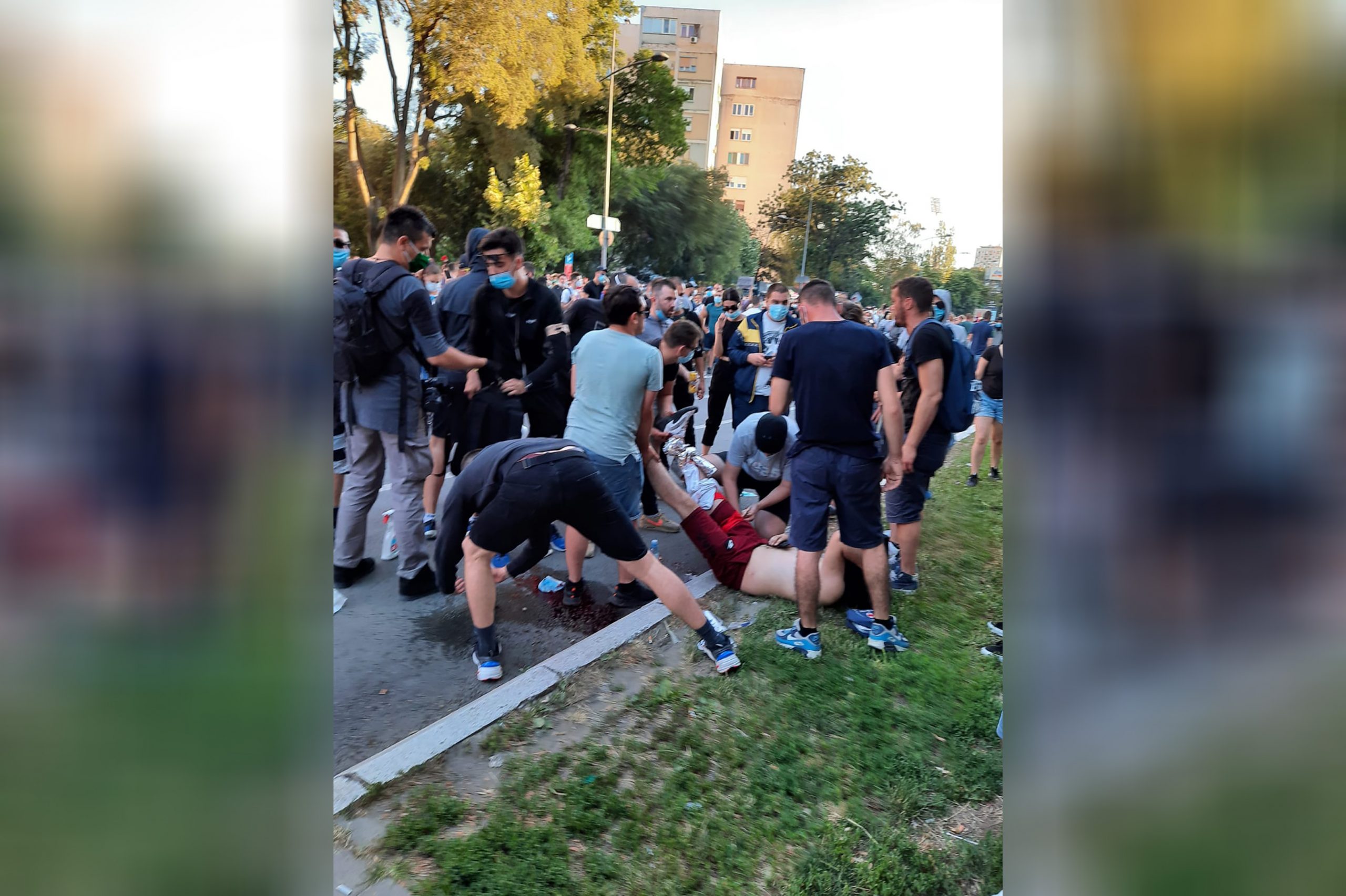 08.07.2020. Novi Sad, Protest