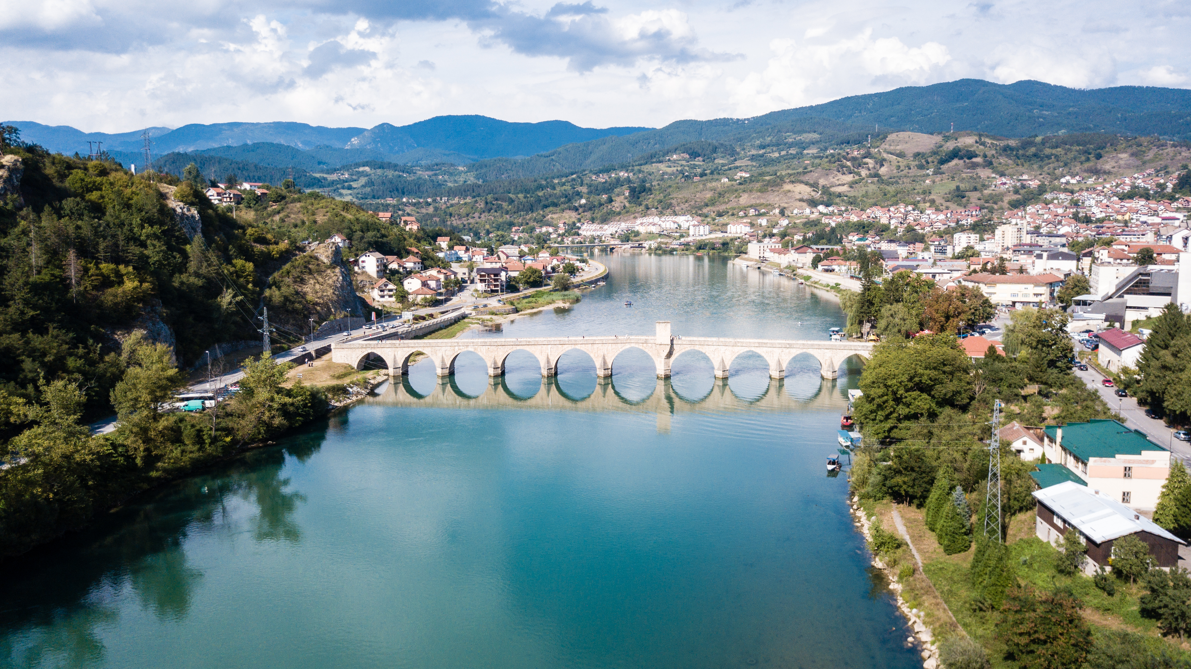 Višegrad, panorama, ilustracija Foto: Shutterstock