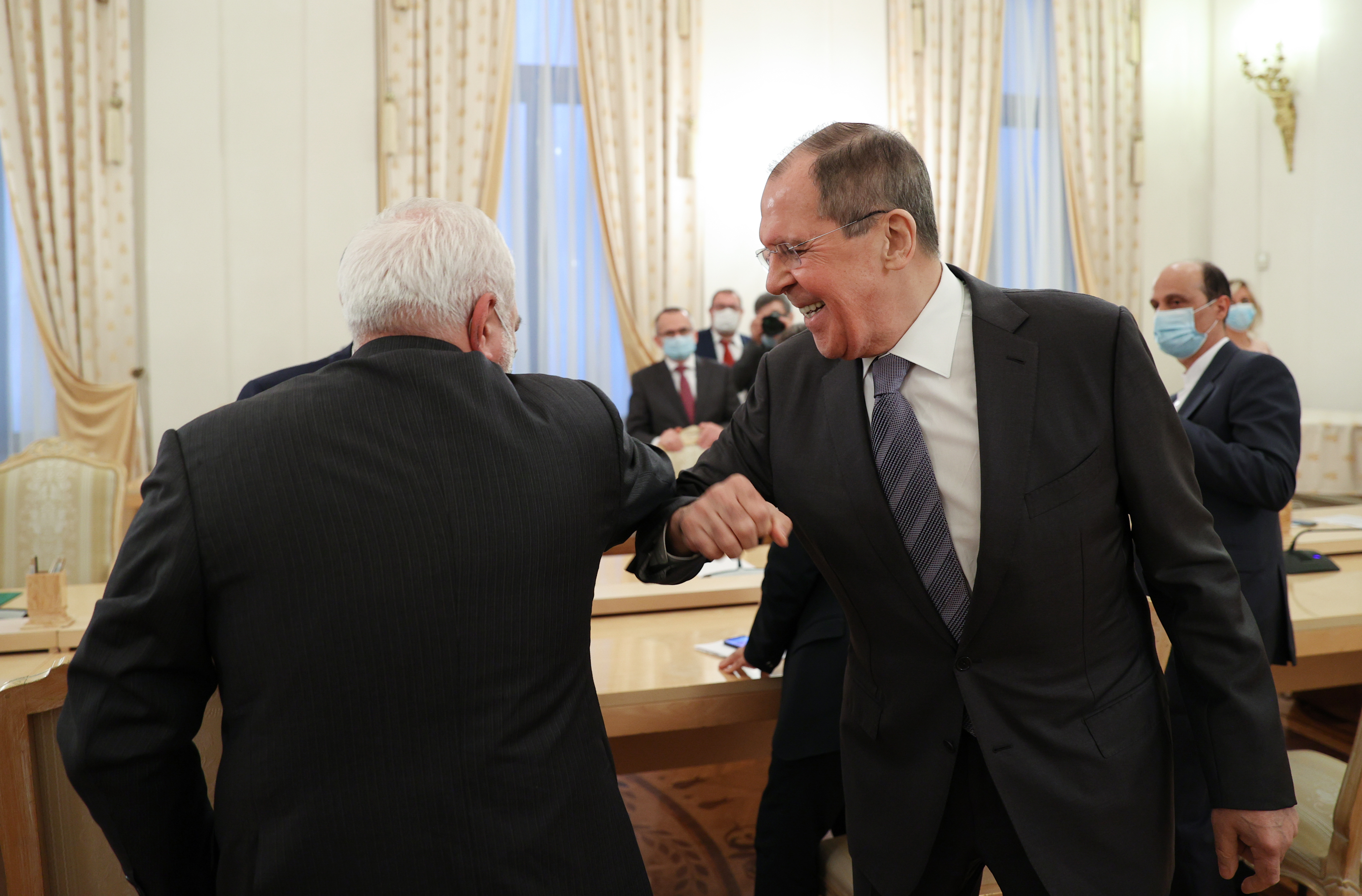 Iranian Foreign Minister Mohammad Javad Zarif visits Moscow