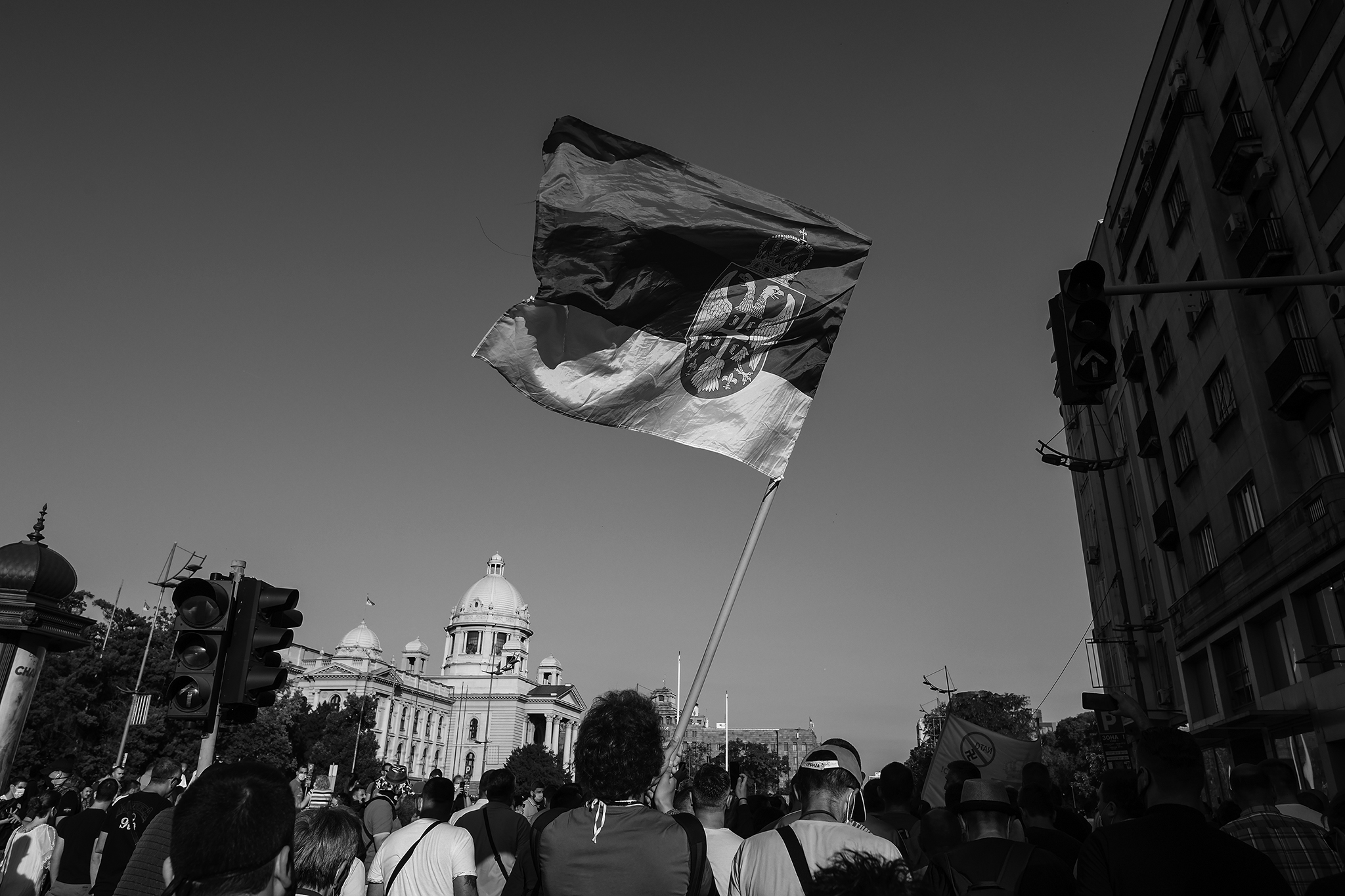 Protest u Beogradu (08.07.2020.)