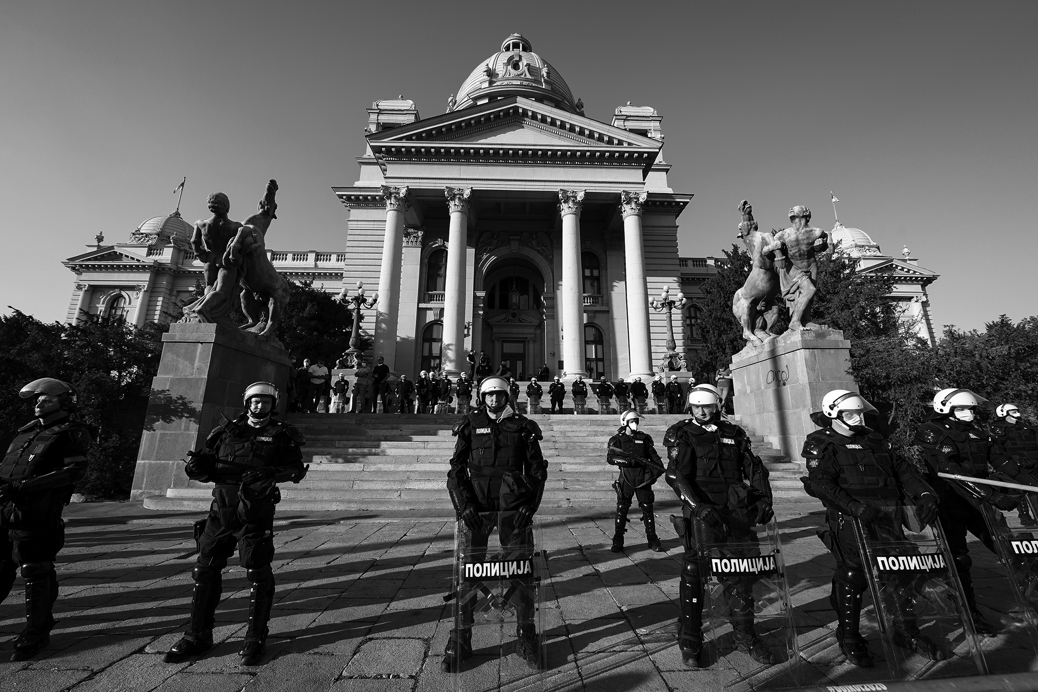Protest u Beogradu (08.07.2020.)