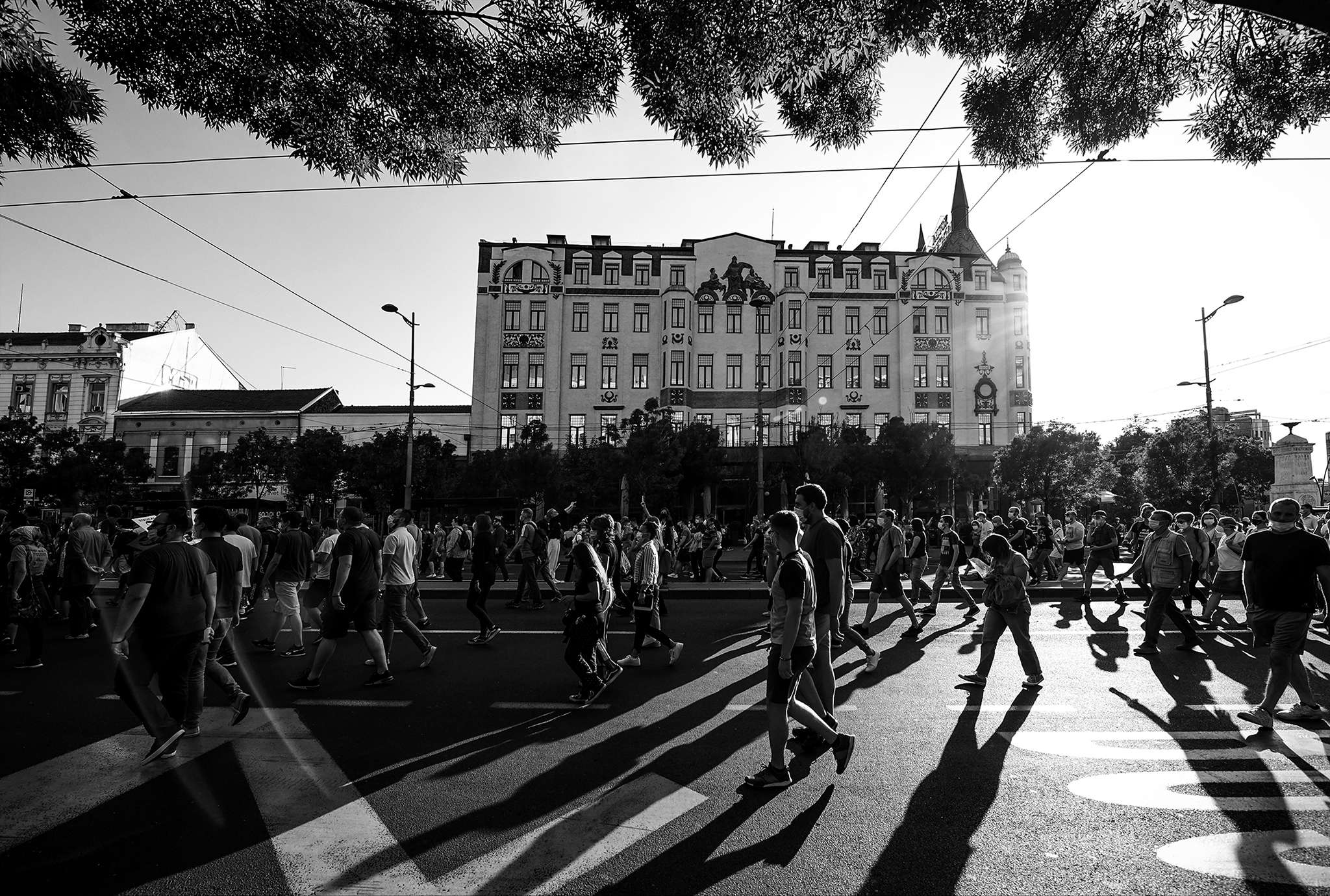 Protest u Beogradu (08.07.2020.)