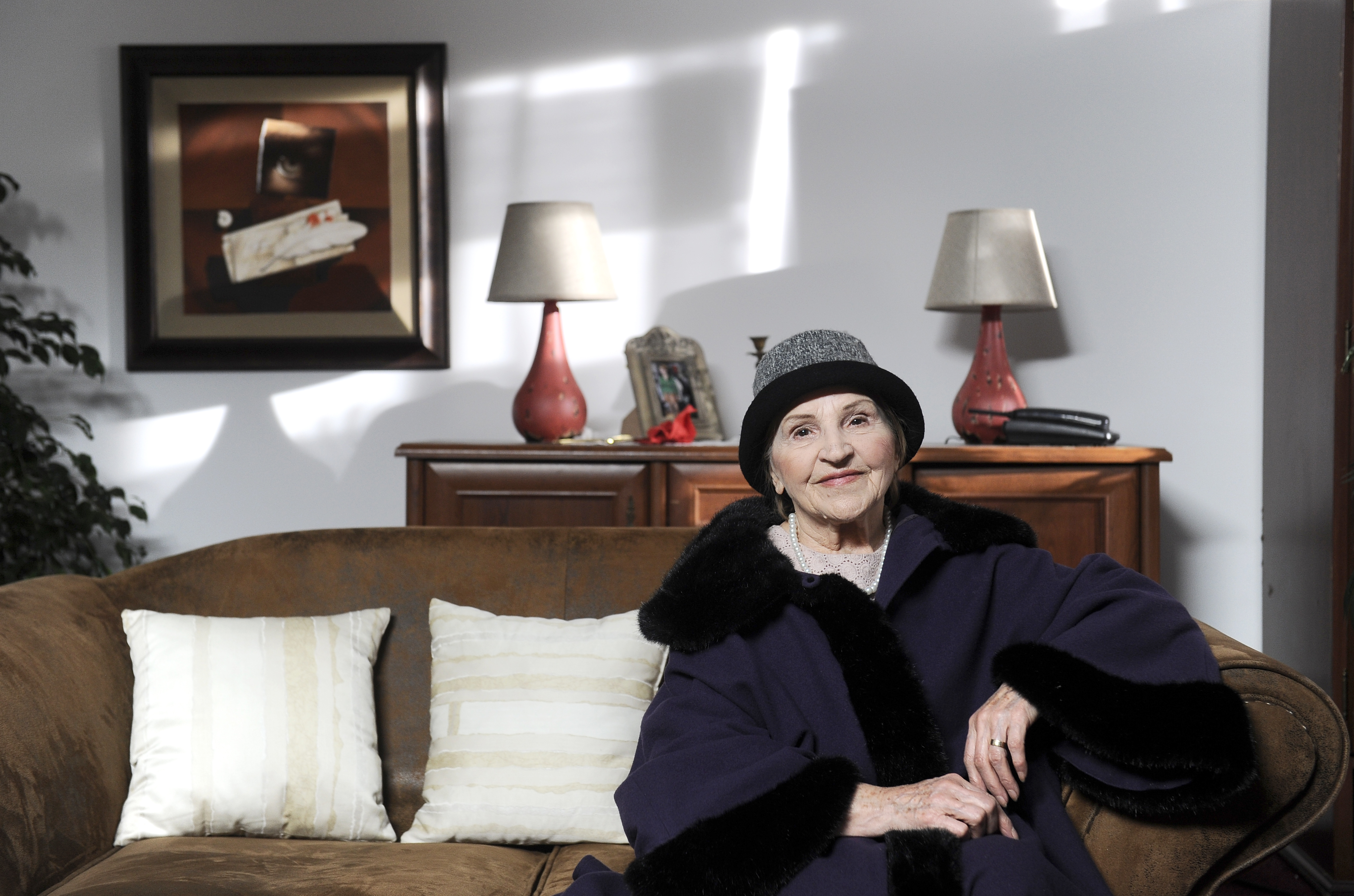 BEOGRAD 03.02.2015. Mira Banjac, glumica Foto: Vesna Lalić