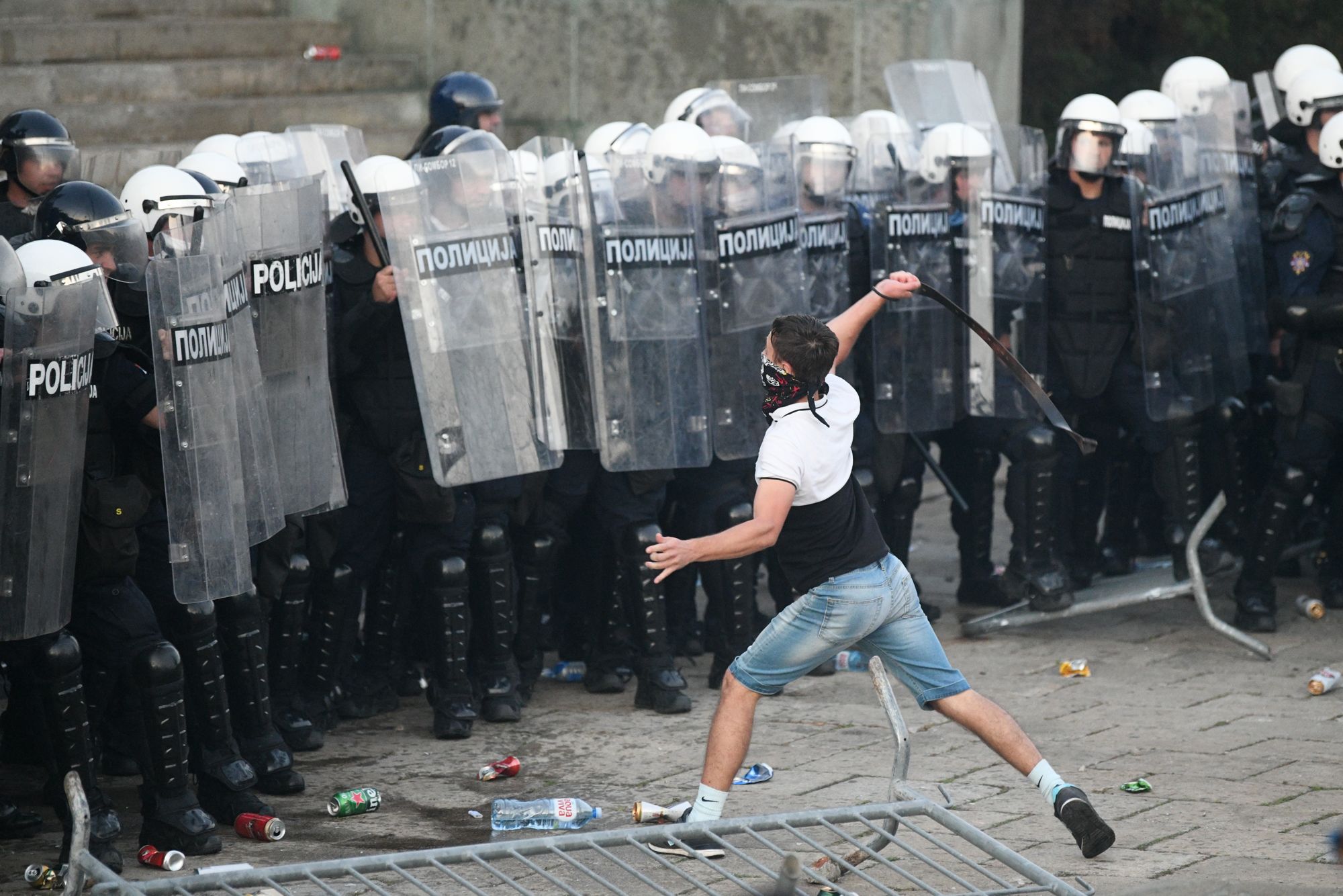 novanova Beograd 08.07.2020. Protest, drugi dan demonstracija Foto: Filip Krainčanić/Nova.rs