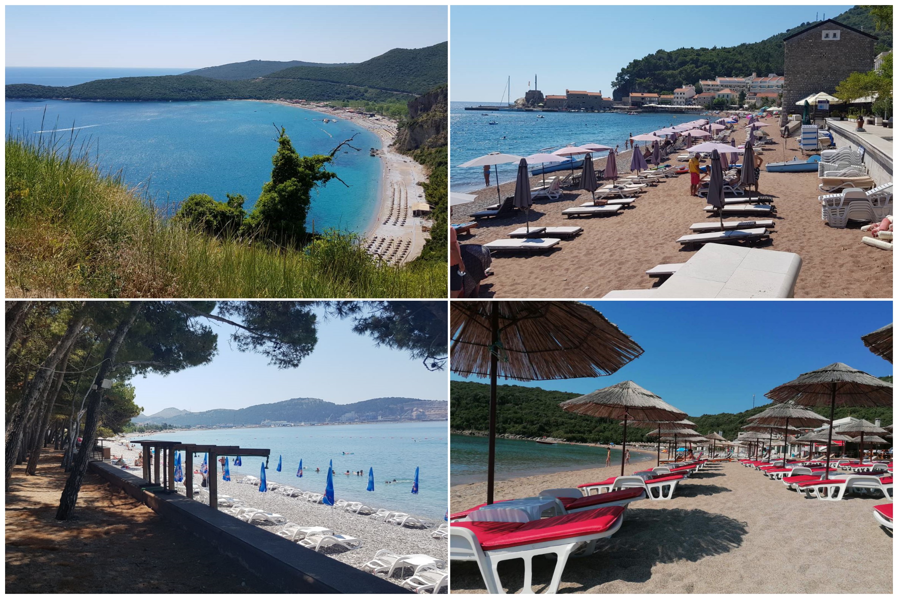 Crna Gora plaza prazna